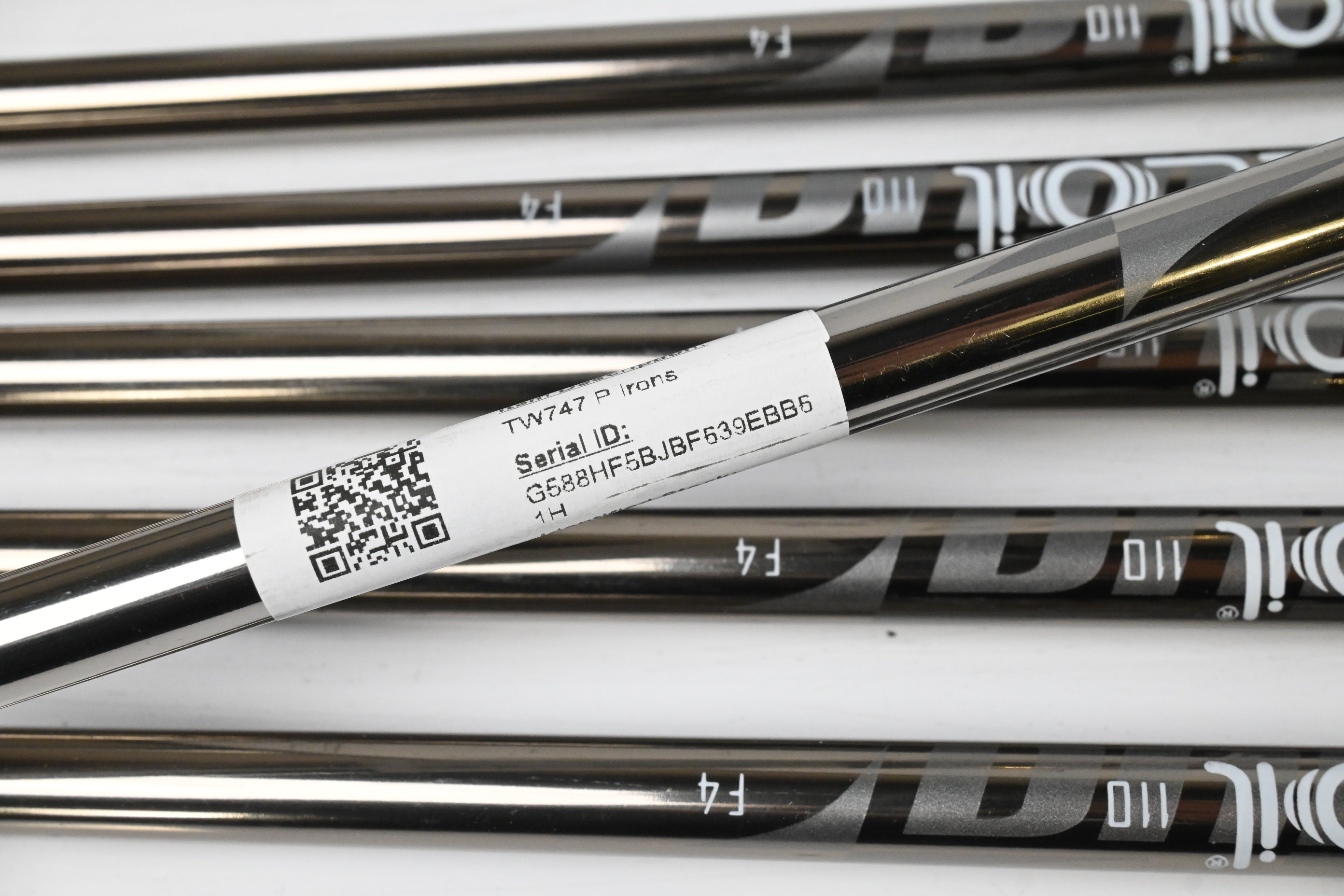 Honma TW747 P Irons / 5-PW / Stiff Flex UST Mamiya Recoil 110 Shafts