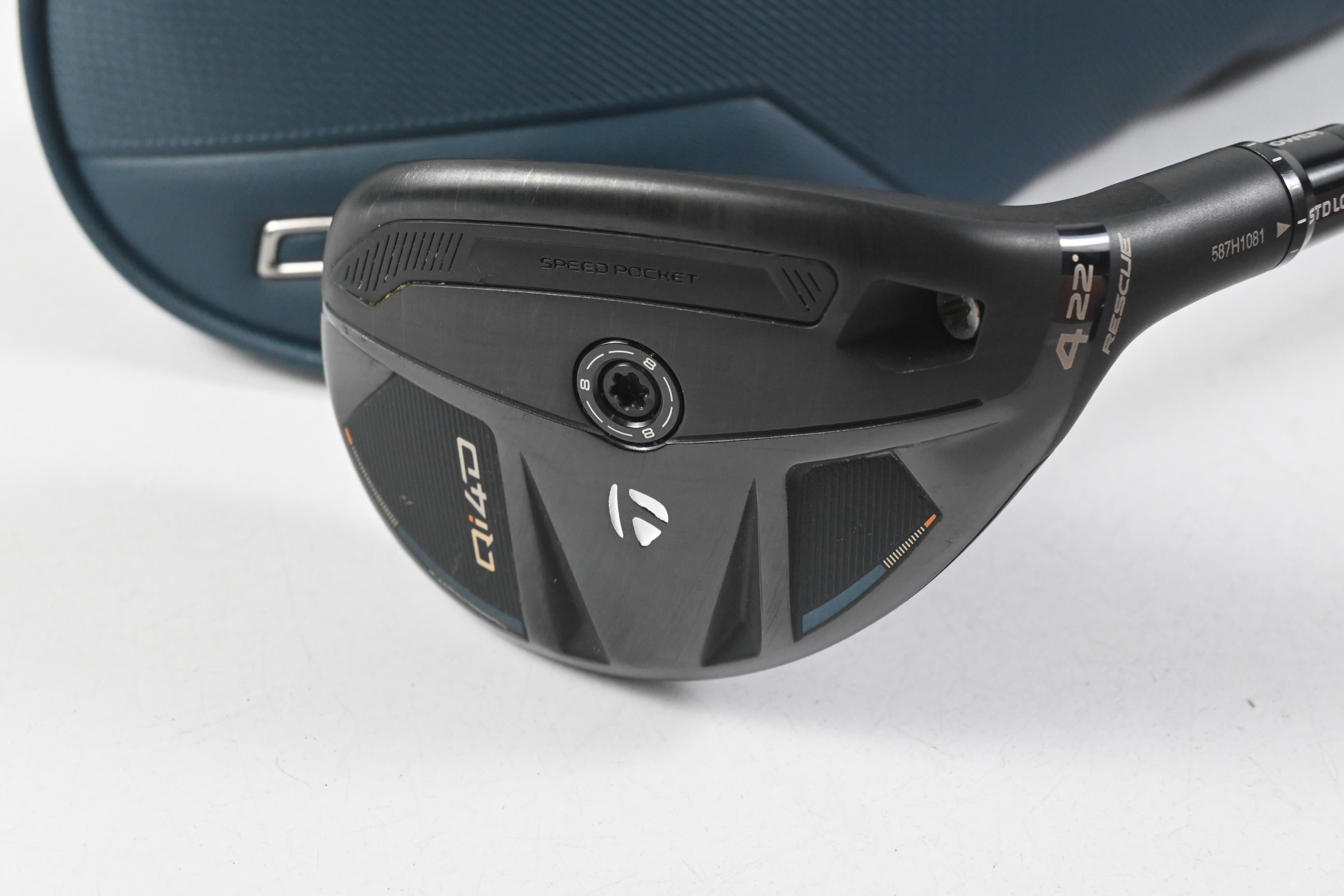 Taylormade Qi4D #4 Hybrid / 22 Degree / Regular Flex KBS Reax 75 Shaft