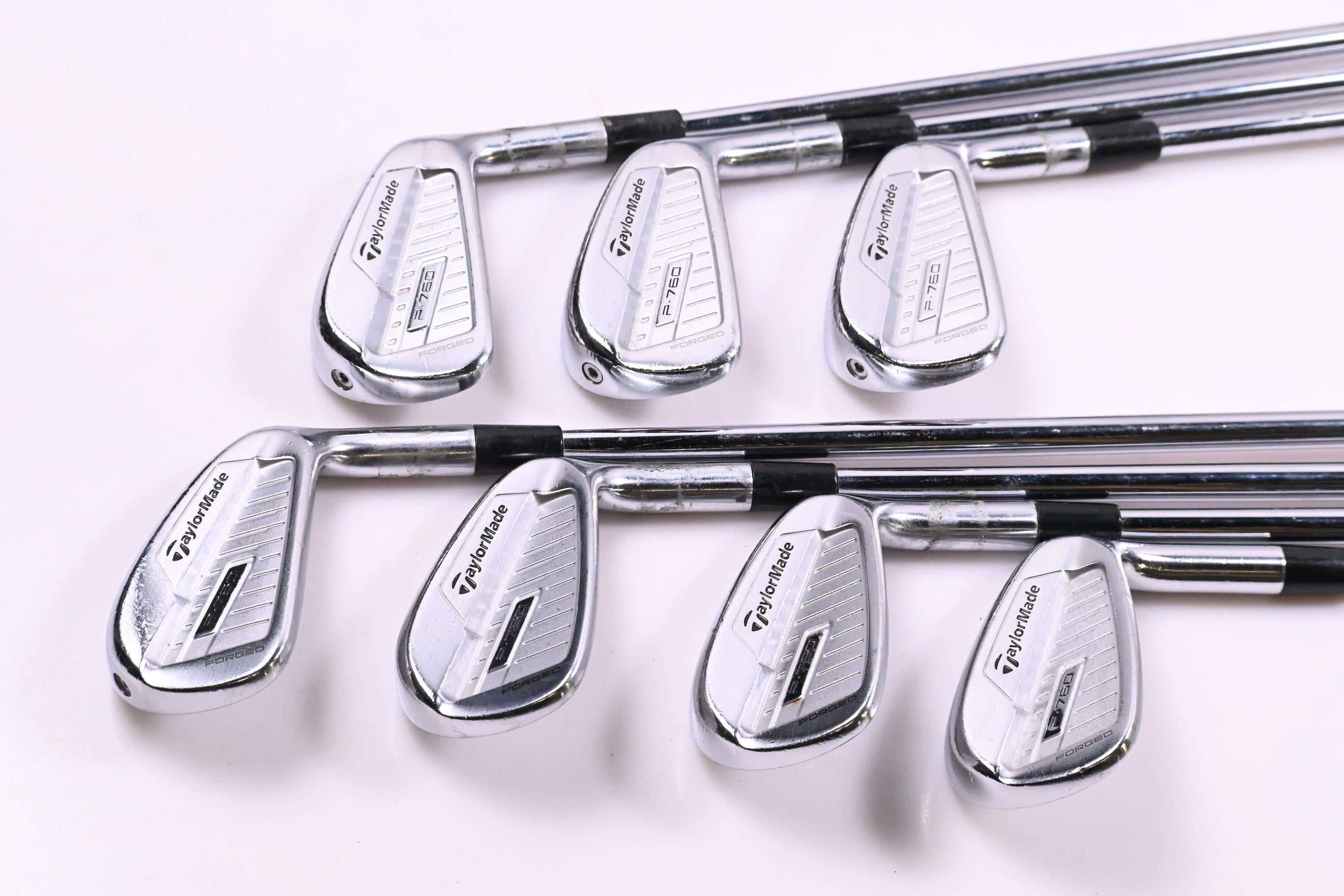 Taylormade P760 Irons / 4-PW / Stiff Flex N.S.Pro Modus³ Tour 120 Shafts