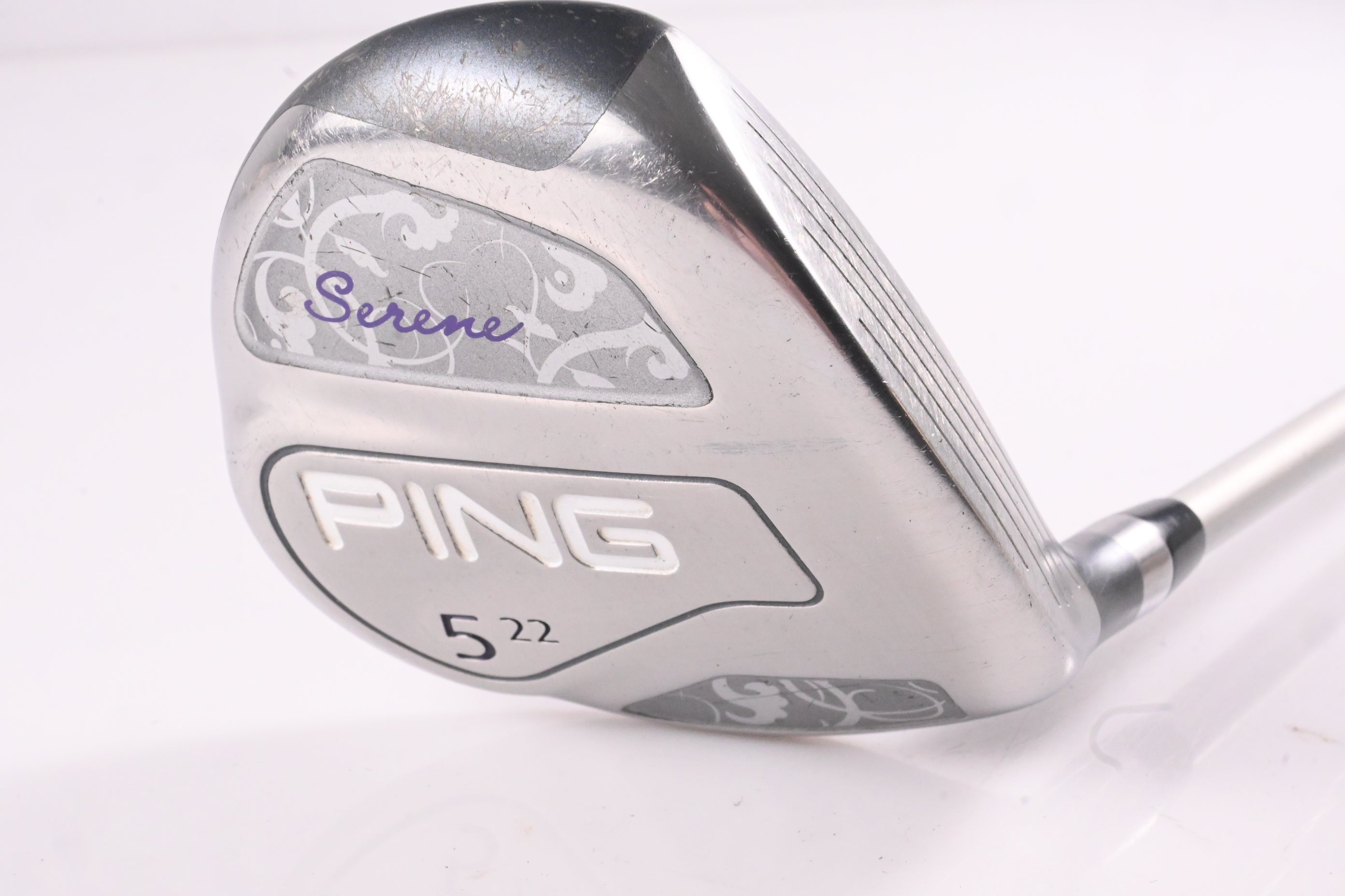 Ladies Ping Serene #5 Wood / 22 Degree / Ladies Flex Ping ULT210 Shaft