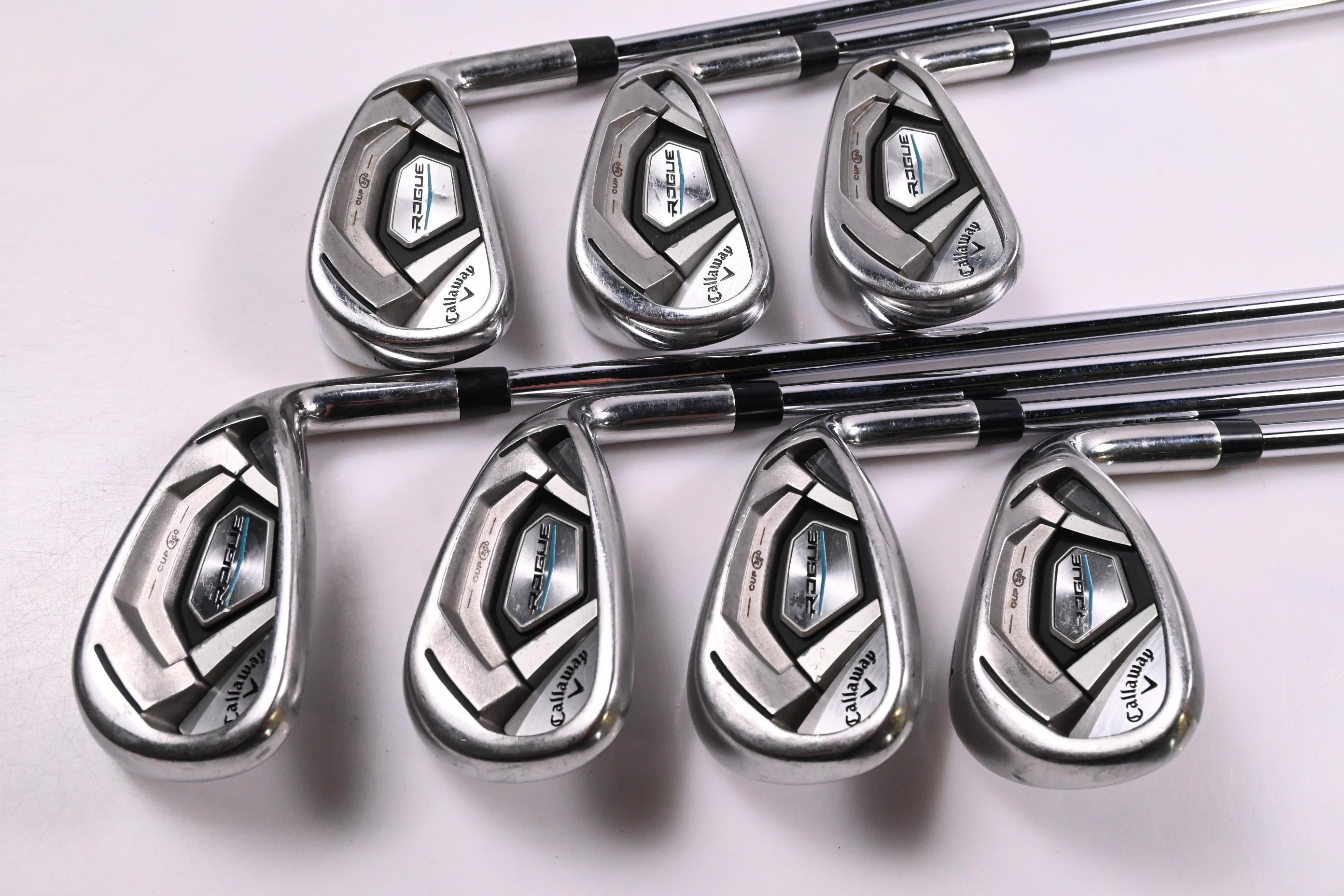 Callaway Rogue Irons / 5-PW+GW / Regular Flex XP 95 R300 Shafts