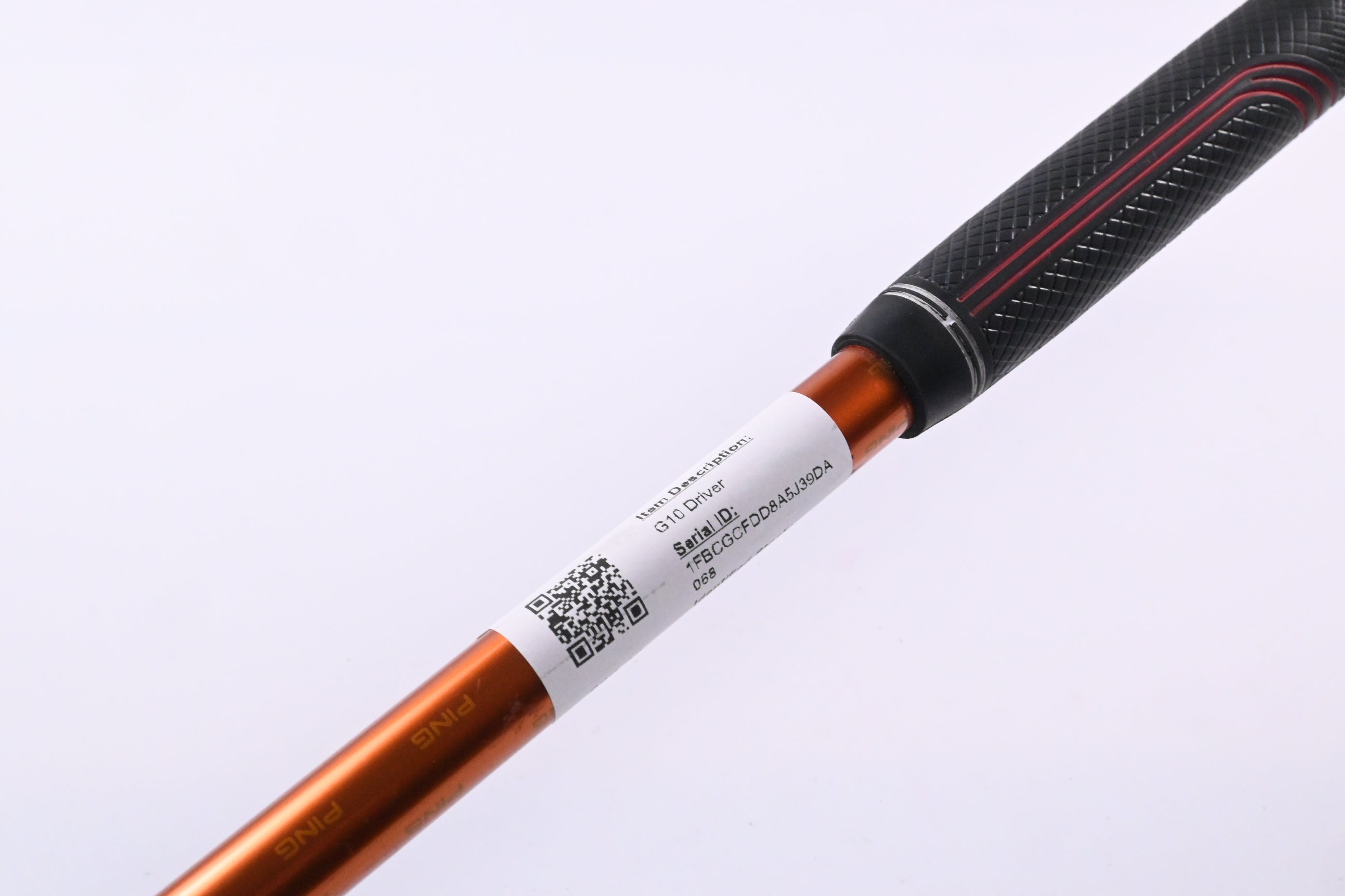 Ping G10 Driver / 10.5 Degree / Stiff Flex Ping TFC 129 Shaft