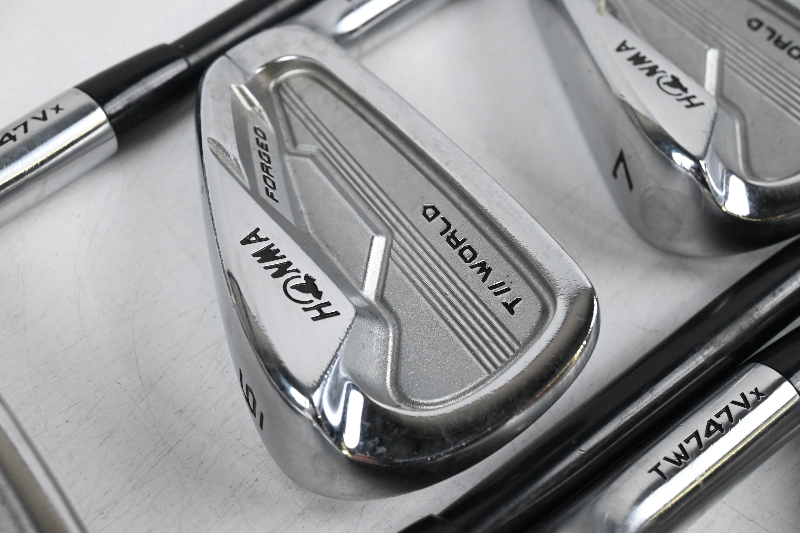 Honma TW747 VX Irons / 5-PW / X-Flex Dynamic Gold 105 X100 Shafts