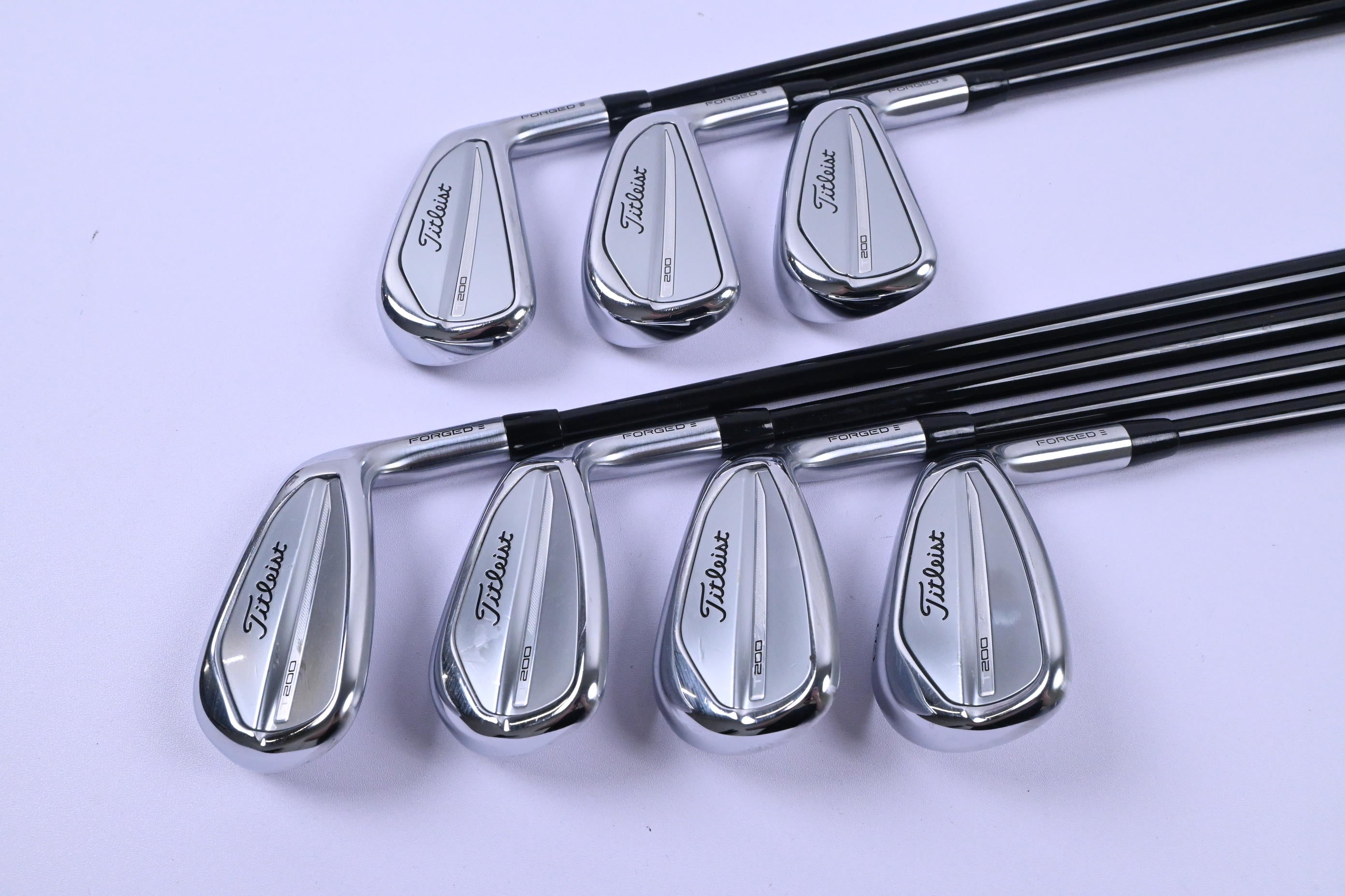 Titleist T200 2023 Irons / 5-PW+GW / Stiff Flex Tensei AV White AM(2) Shafts