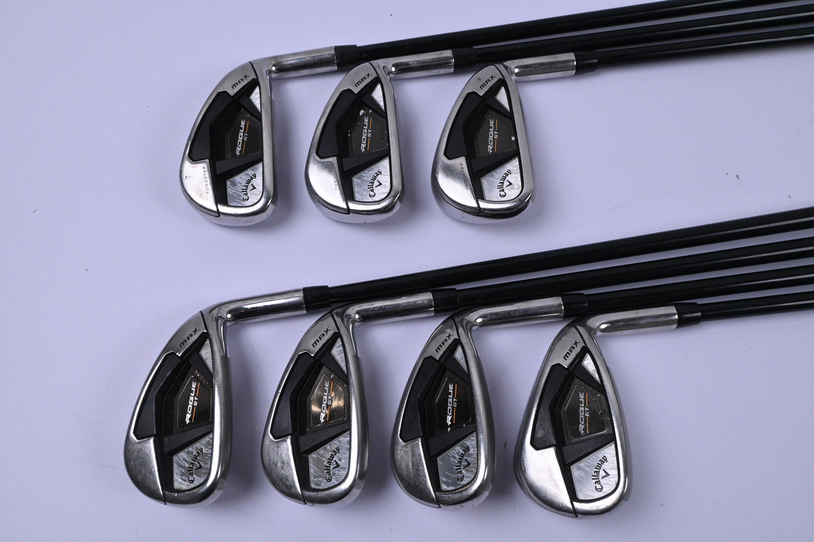 Callaway Rogue ST Max Irons / 5-PW+GW / Regular Flex Tensei AV Blue 65
