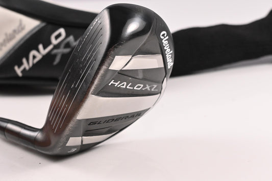 Left Hand Cleveland Halo XL #3 Hybrid / 18 Degree / Stiff Flex Tensei AV Blue 65