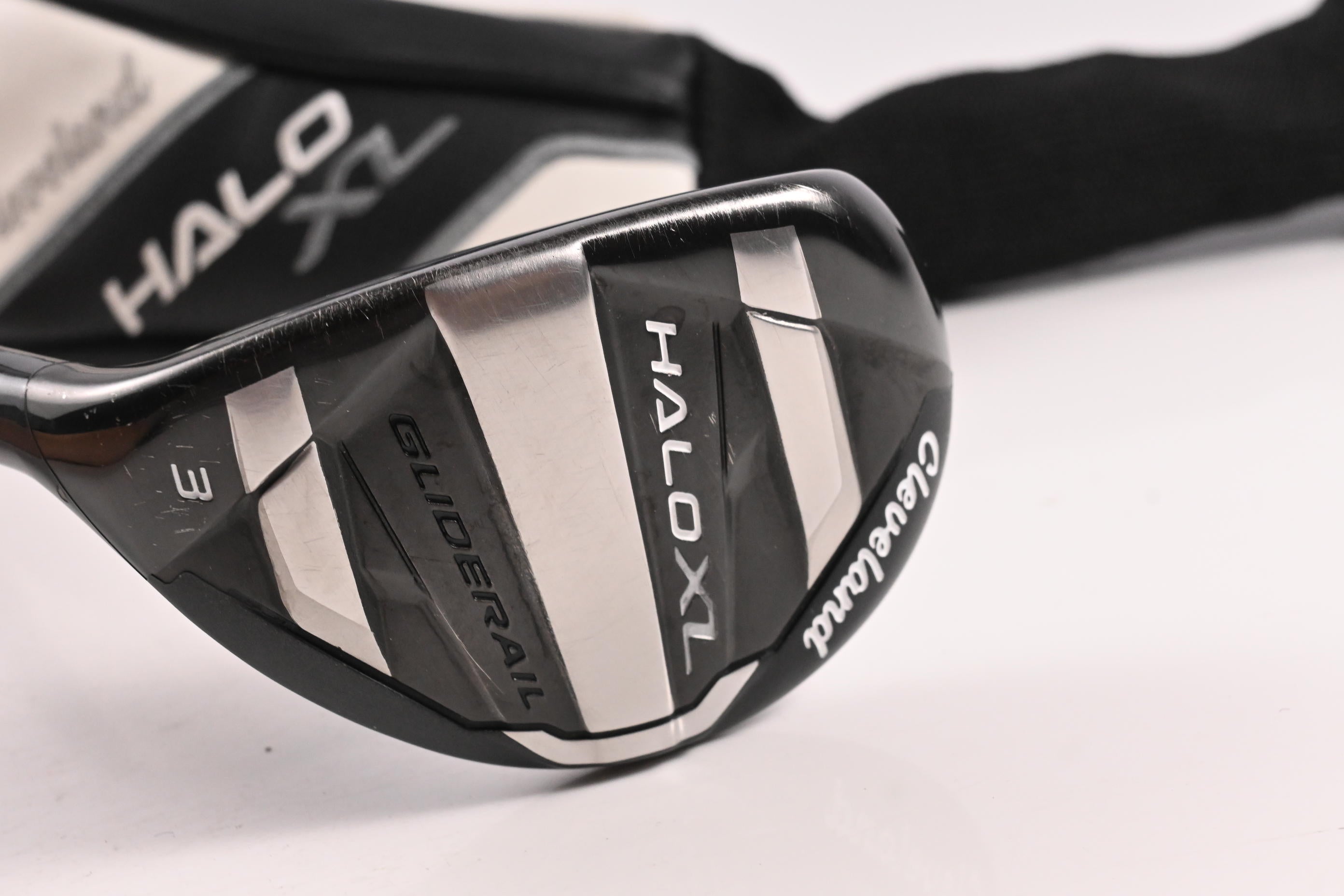 Left Hand Cleveland Halo XL #3 Hybrid / 18 Degree / Stiff Flex Tensei AV Blue 65