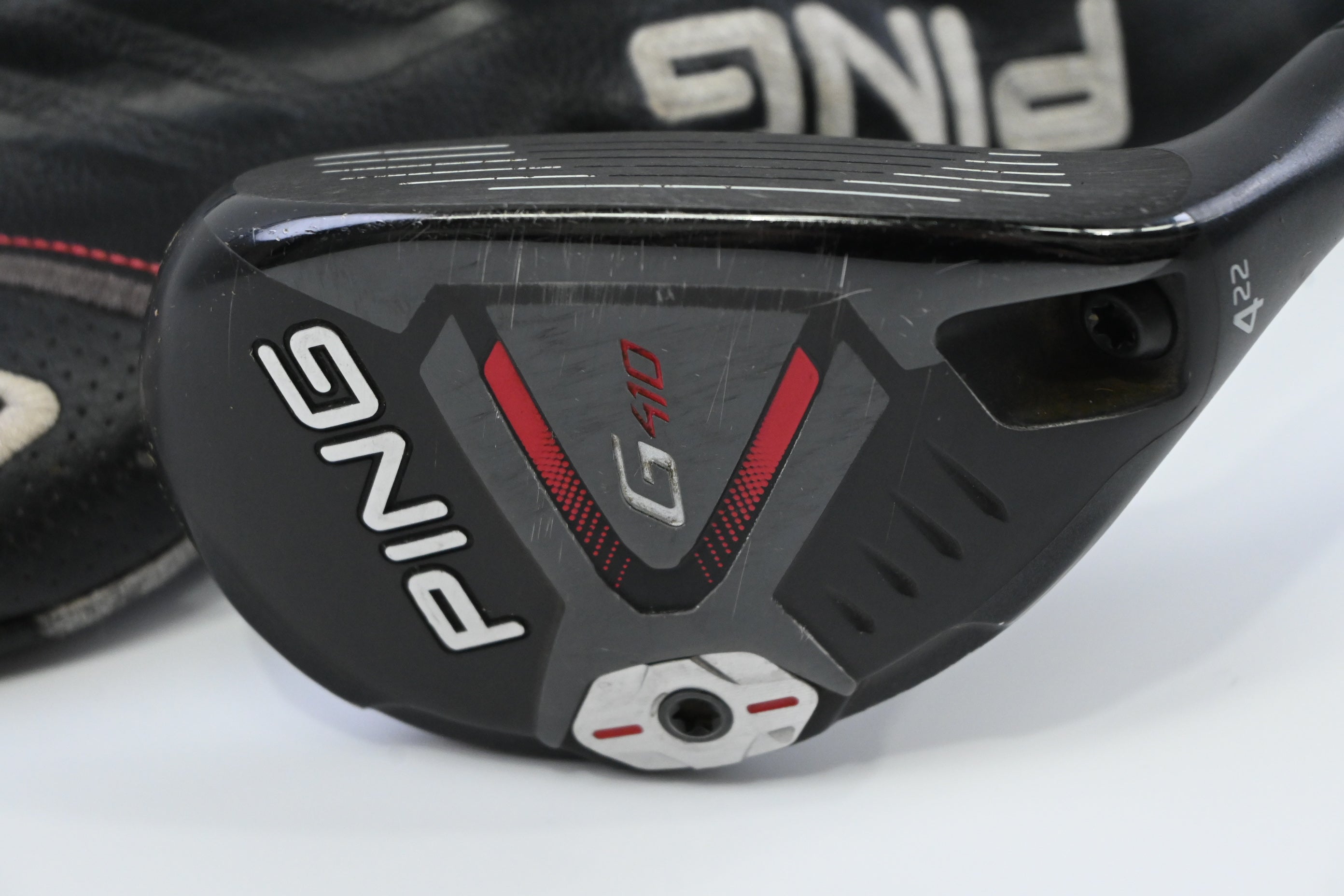 Ping G410 #4 Hybrid / 22 Degree / Senior Flex Ping Alta CB Red 70 Shaft