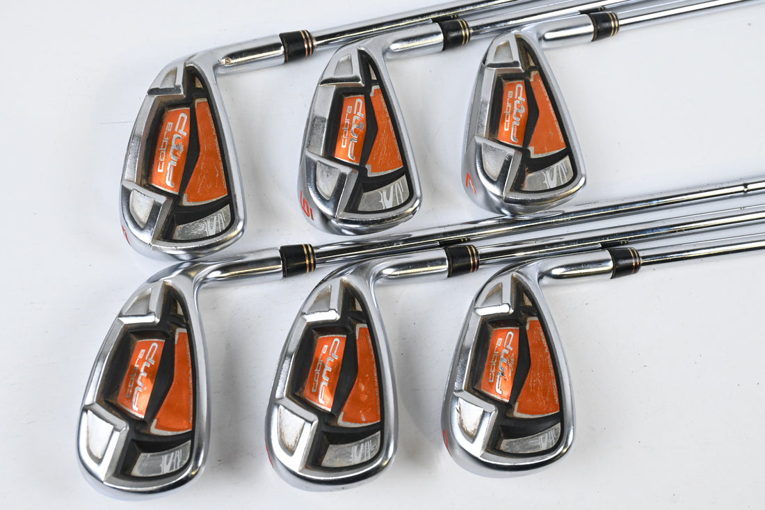Cobra AMP Irons / 5-PW / Regular Flex Dynalite Gold 90 Shafts