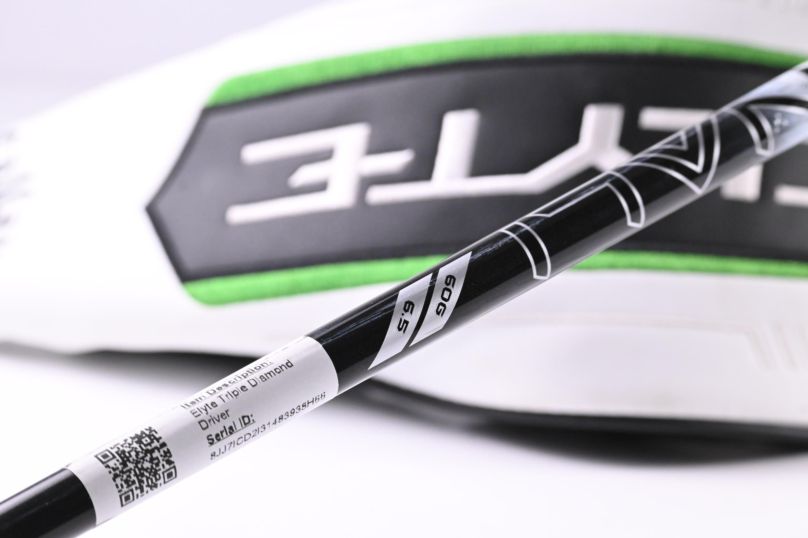 Callaway Elyte Triple Diamond Driver / 10.5 Degree / X-Flex Denali Black 60