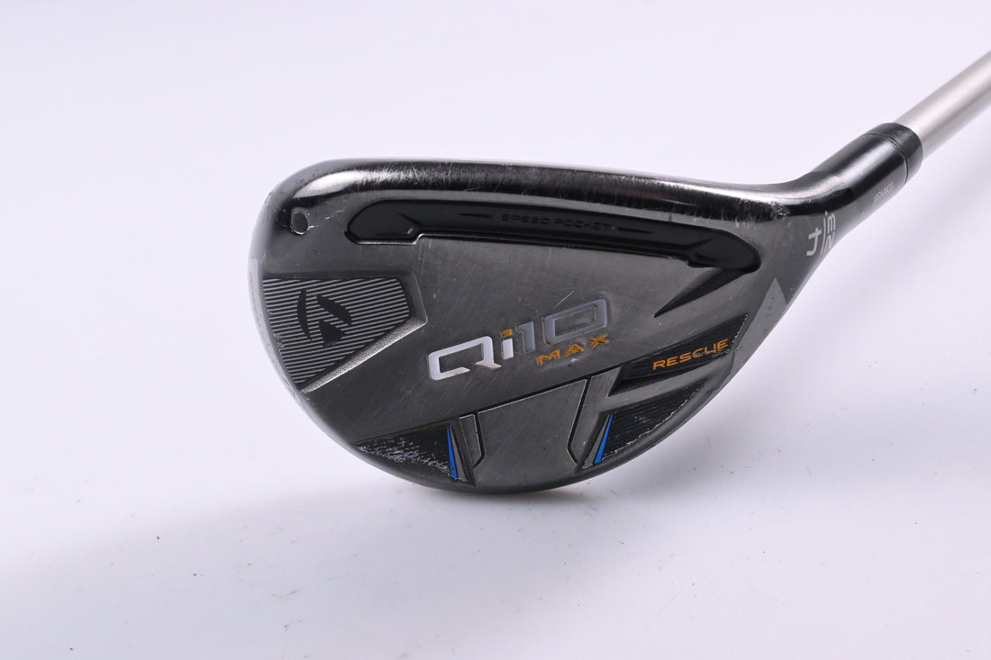 Taylormade Qi10 Max #4 Hybrid / 23 Degree / Stiff Flex UST Mamiya iROD Shaft