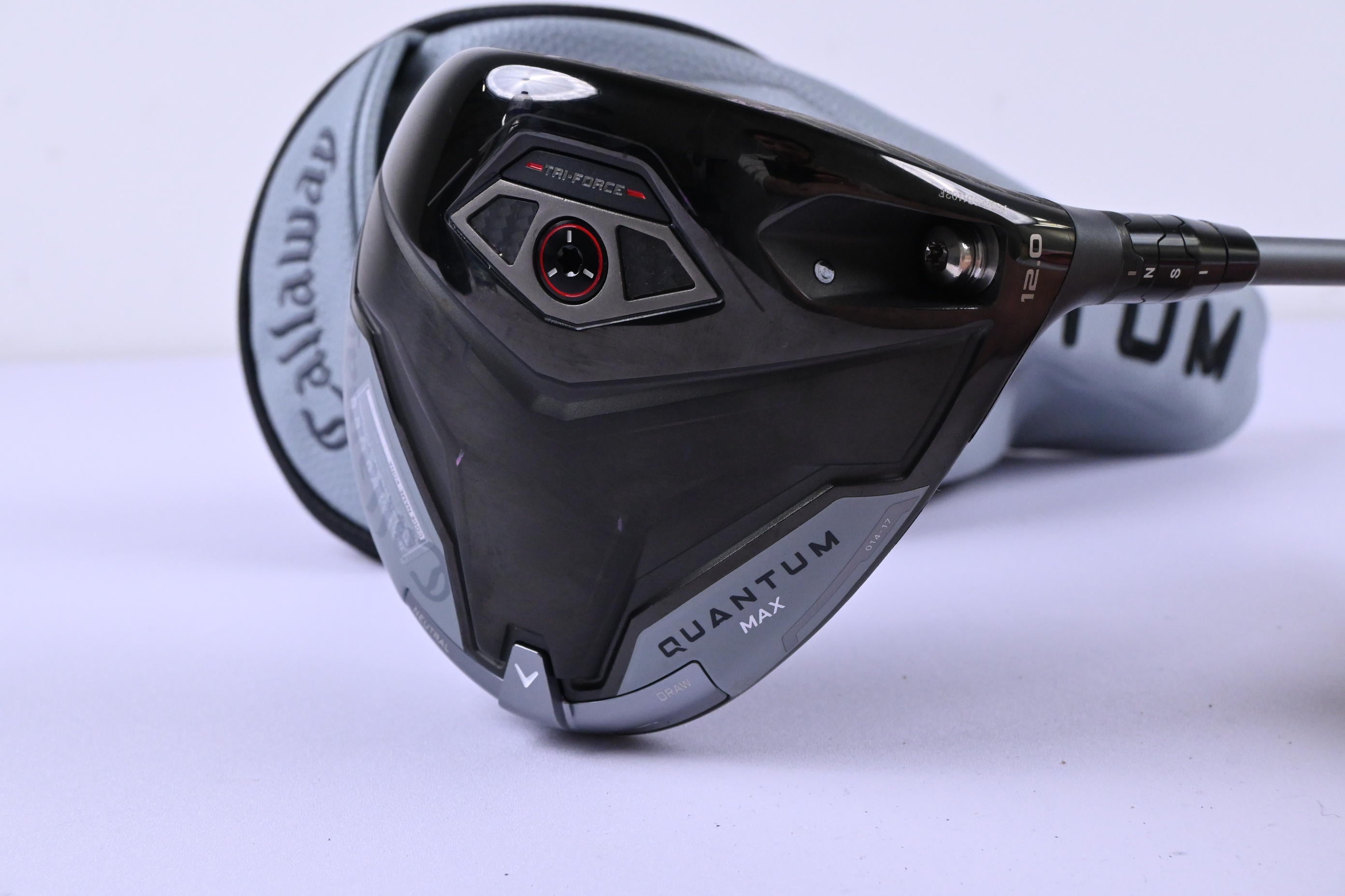 Callaway Quantum Max Driver / 12 Degree / Stiff Flex Denali Frost Silver 60