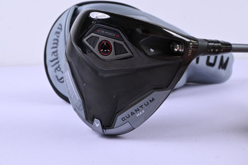 Callaway Quantum Max Driver / 12 Degree / Stiff Flex Denali Frost Silver 60