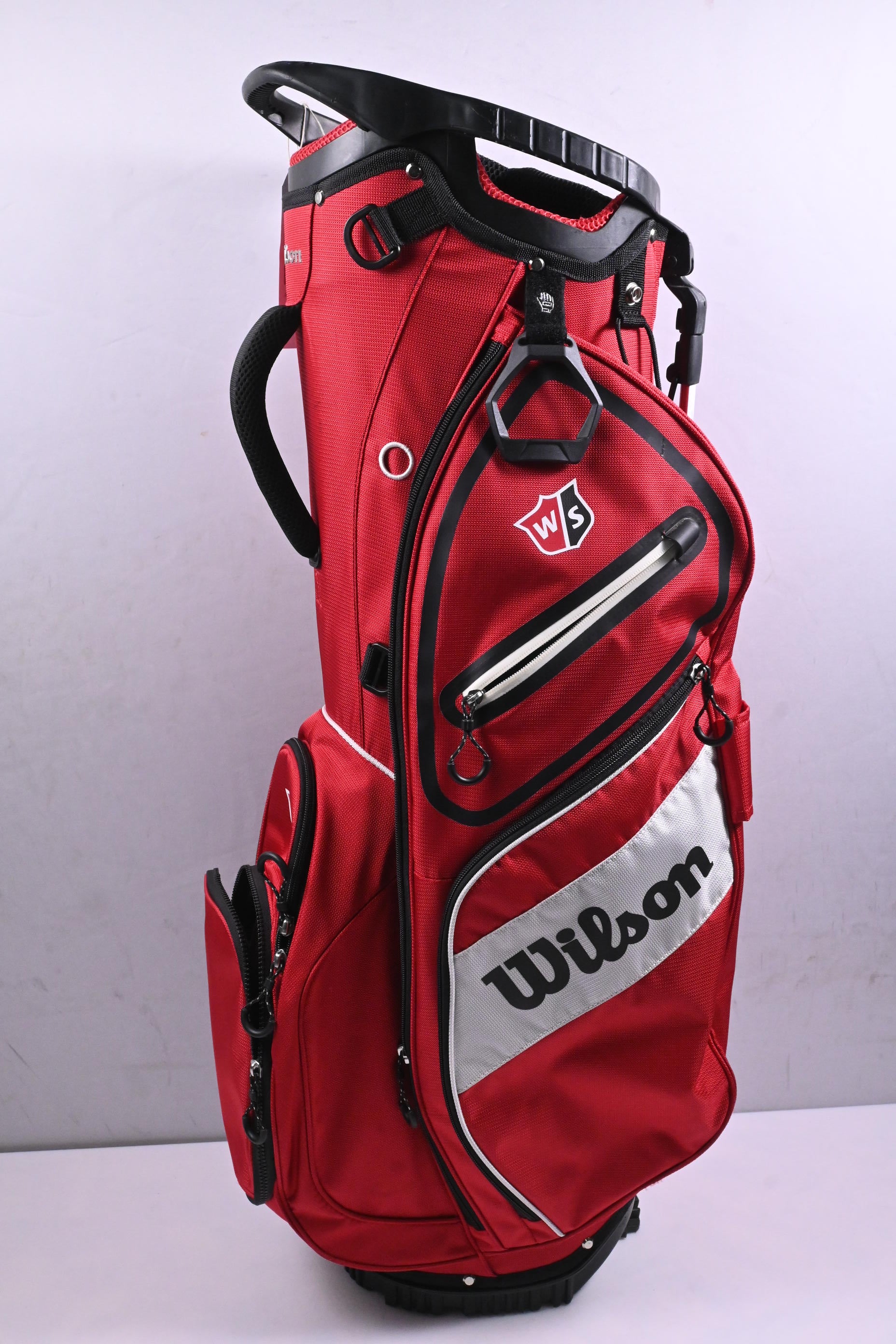 Wilson Staff Stand Bag / 5-Way Divider / Red