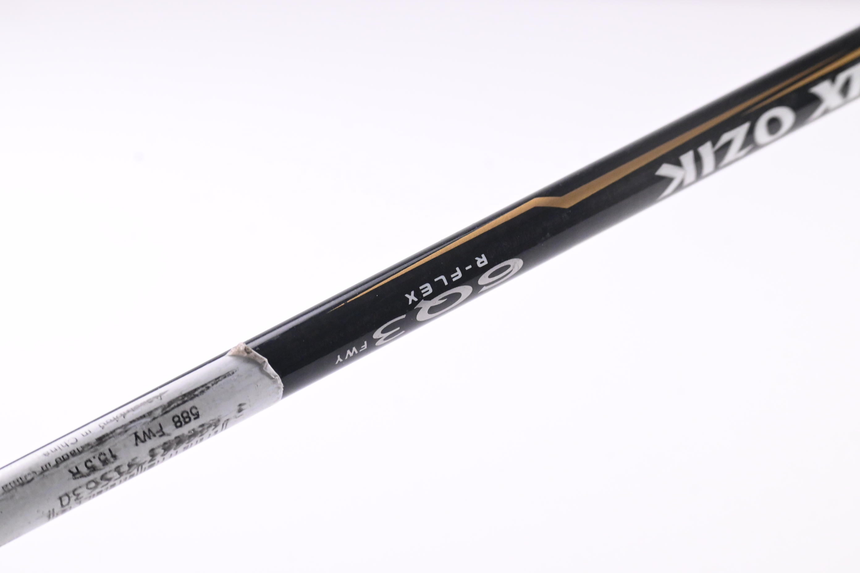 Cleveland 588 #3 Wood / 15.5 Degree / Regular Flex Matrix Ozik 6Q3 Shaft