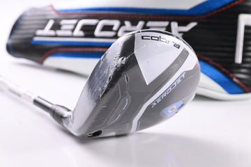 Left Hand Cobra Aerojet #3 Wood / 15 Degree / Regular Flex Kai`li Blue 60 Shaft