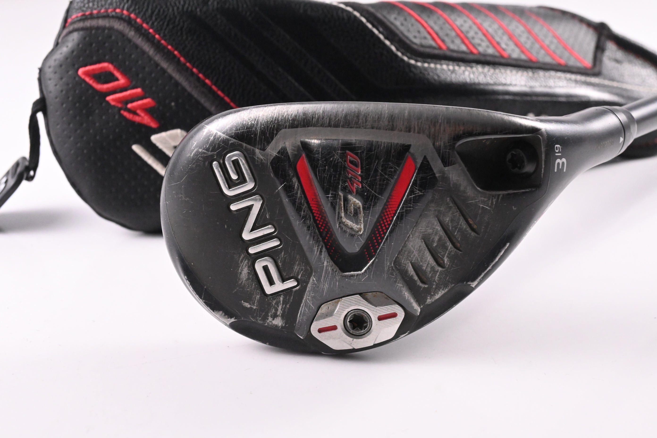Ping G410 #3 Hybrid / 19 Degree / Regular Flex Ping Alta CB Red 70 Shaft