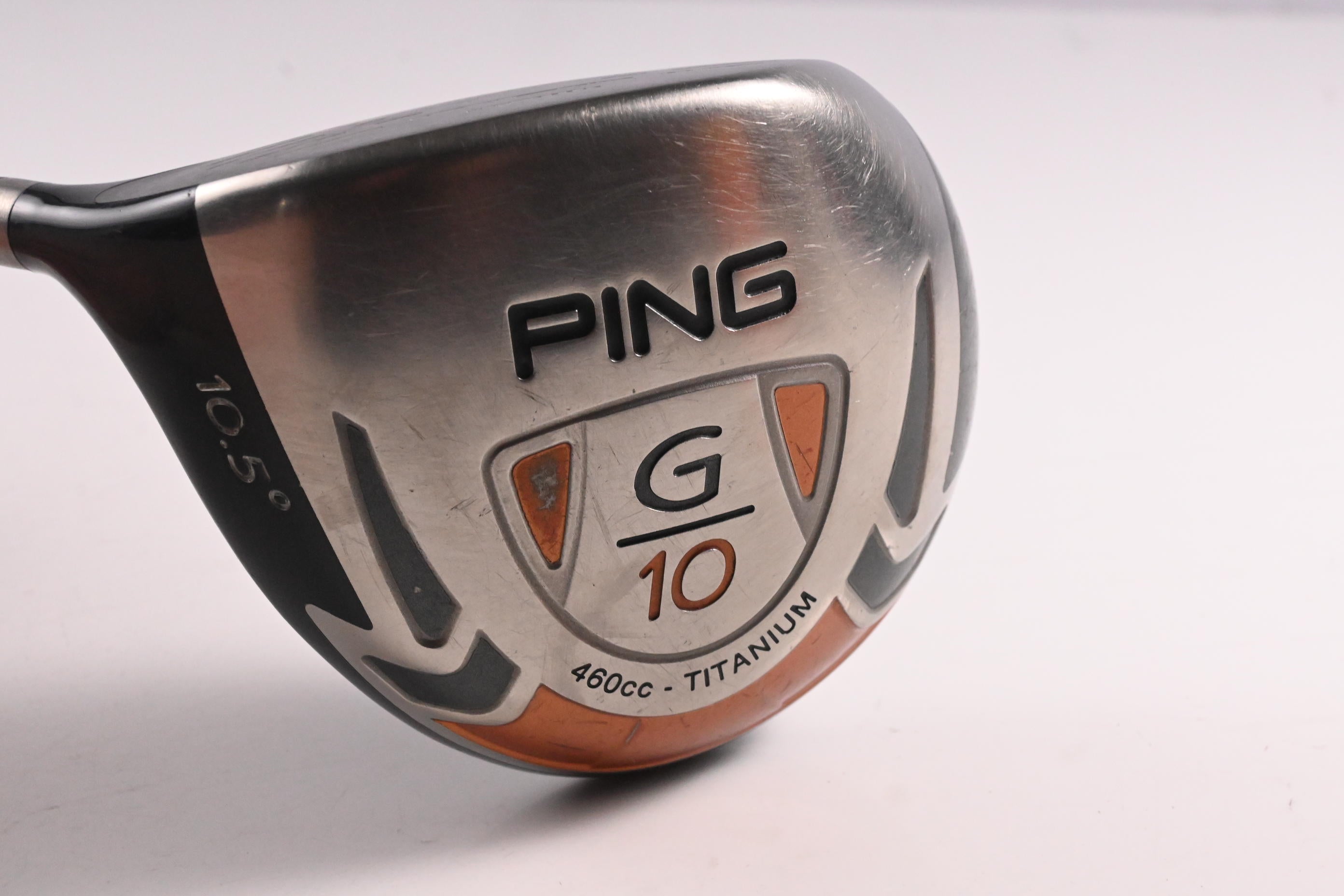 Left Hand Ping G10 Driver / 10.5 Degree / Regular Flex Ping TFC 129 Shaft