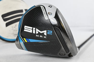 TaylorMade SIM2 Max Driver / 10.5 Degree / X-Flex EvenFlow Riptide 70 Shaft