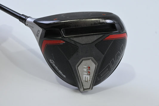 Left Hand Taylormade M6 Driver / 10.5 Degree / Stiff Flex Fujikura Atmos Black 6