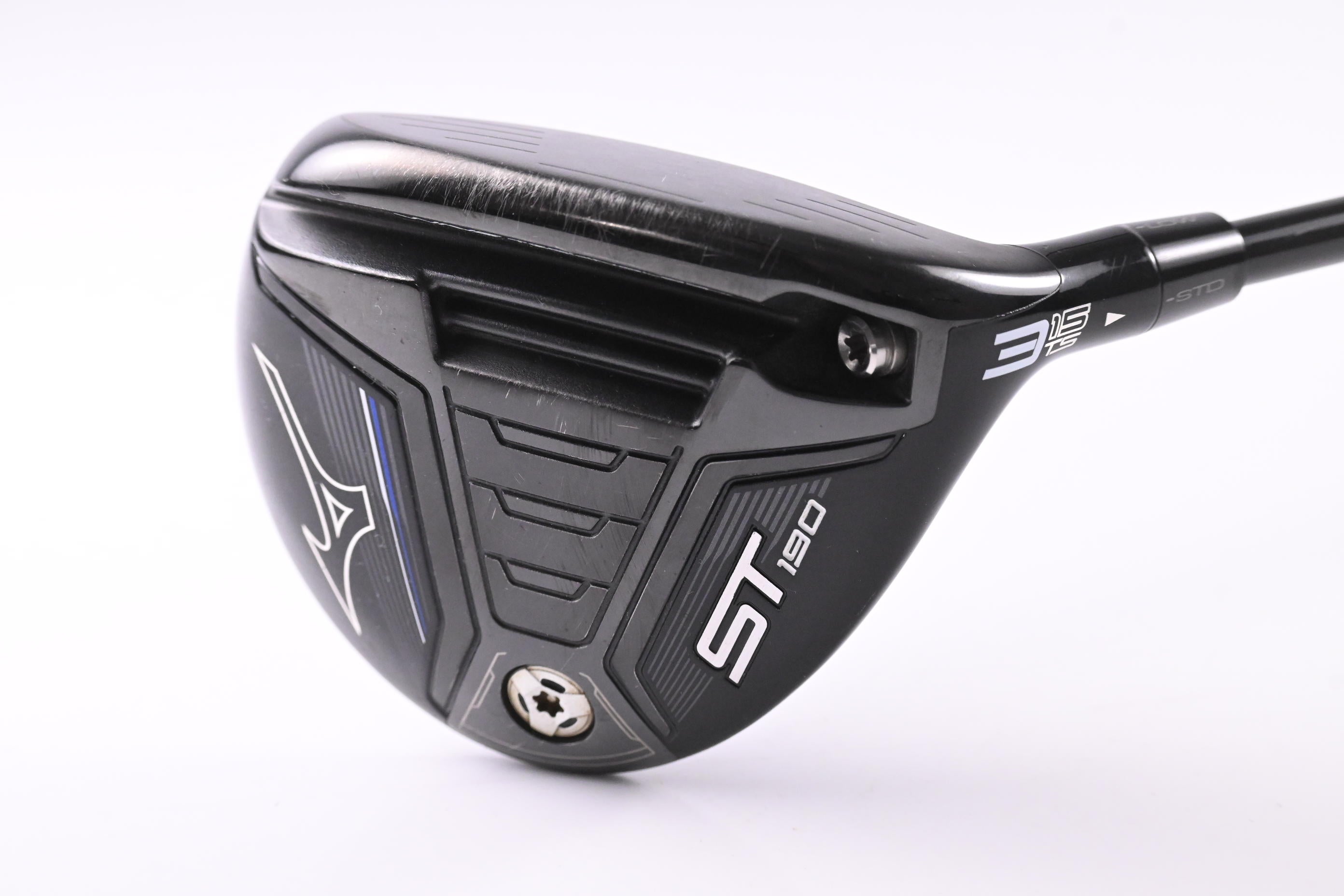 Mizuno ST190 #3 Wood / 15 Degree / Stiff Flex Fujikura Atmos Blue 5 Shaft