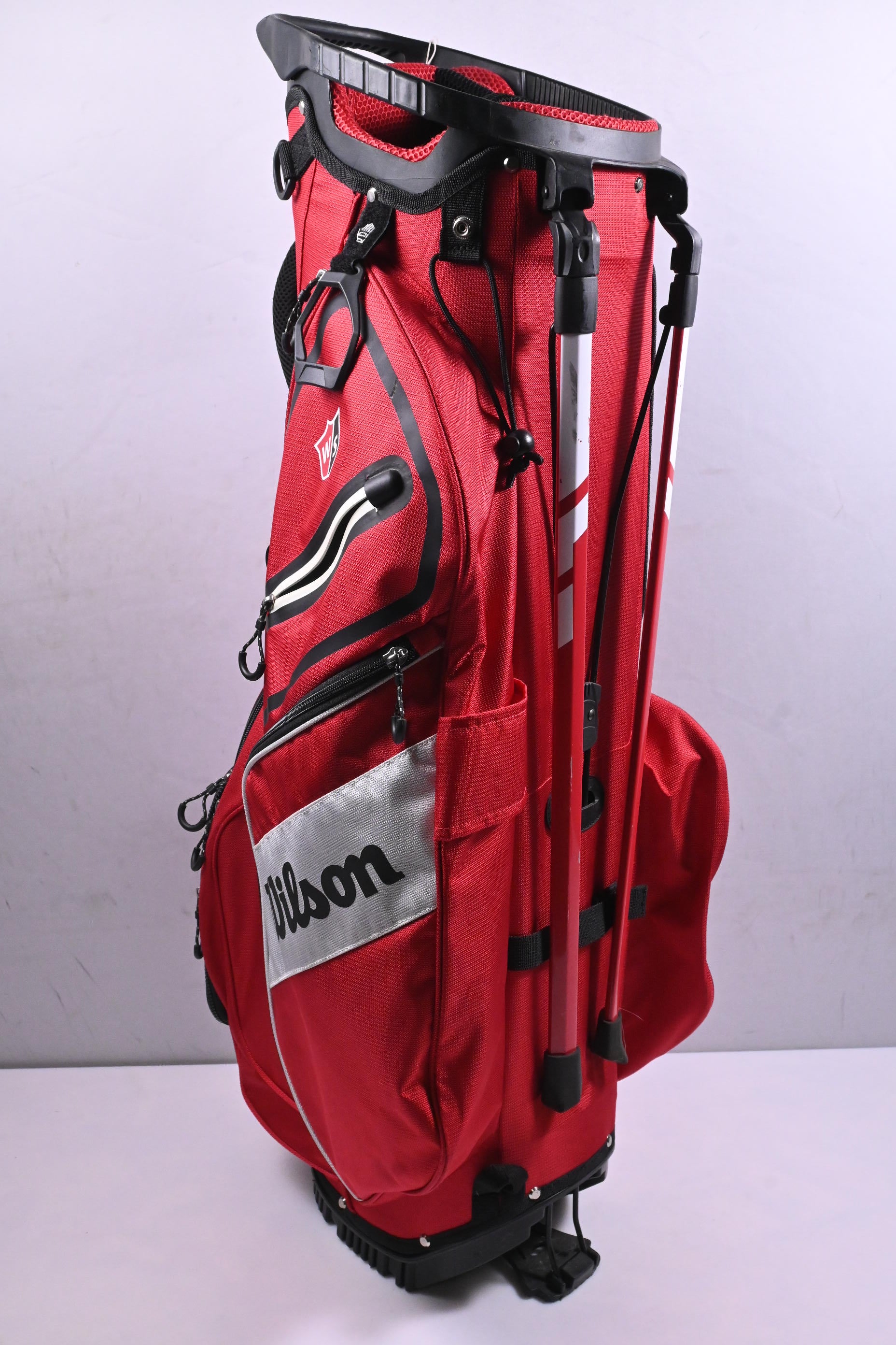 Wilson Staff Stand Bag / 5-Way Divider / Red