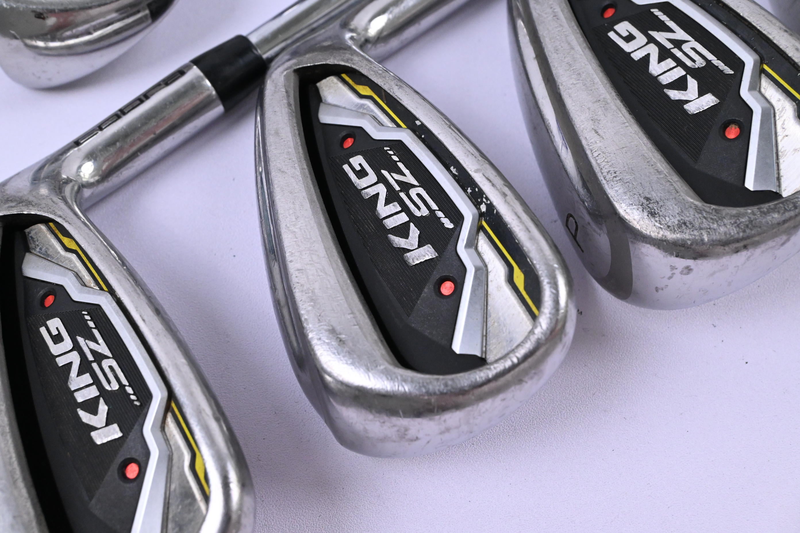 Cobra King Speedzone Irons / 5-PW / Regular Flex KBS Tour 90 Shafts