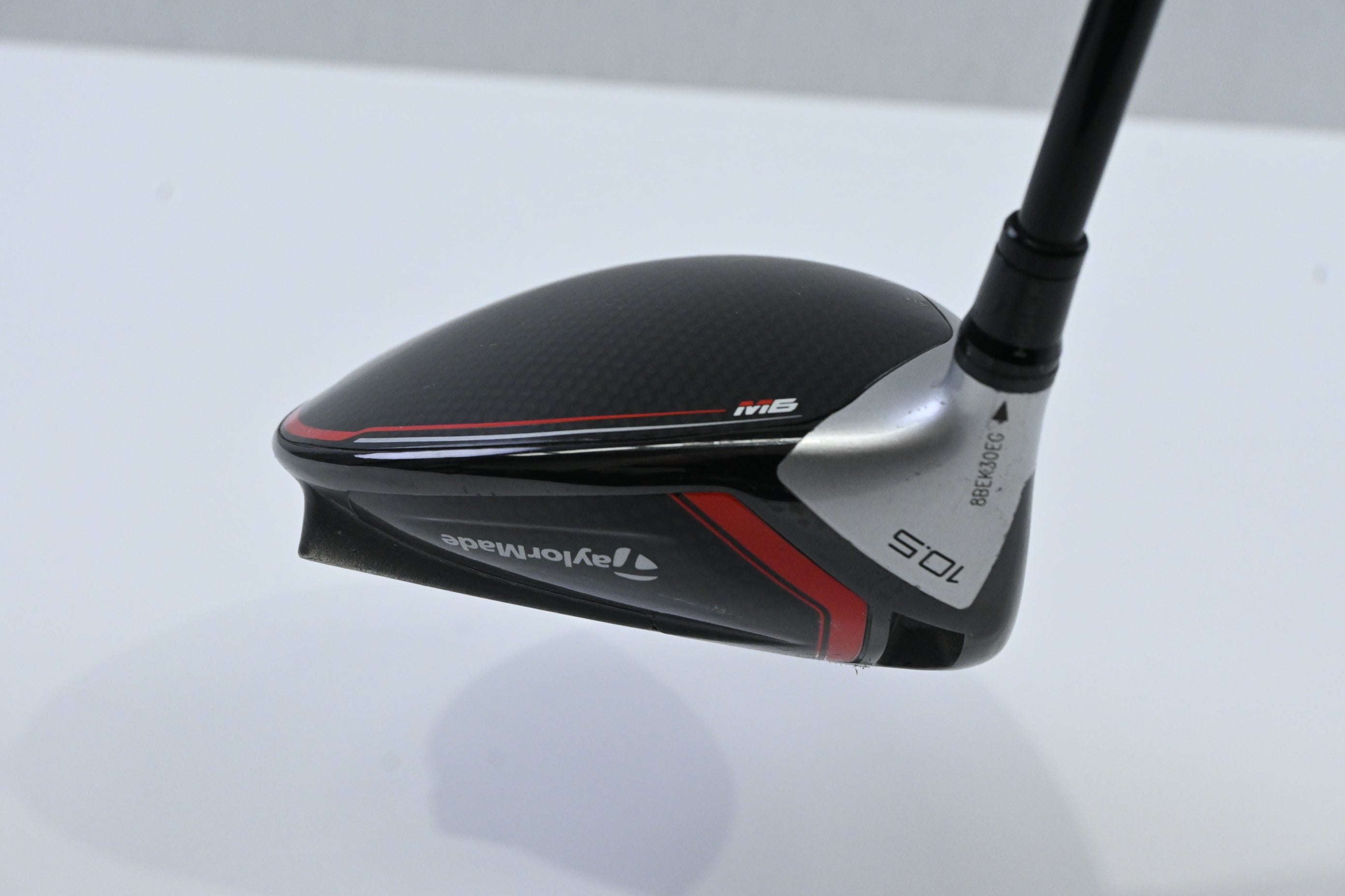 Left Hand Taylormade M6 Driver / 10.5 Degree / Stiff Flex Fujikura Atmos Black 6
