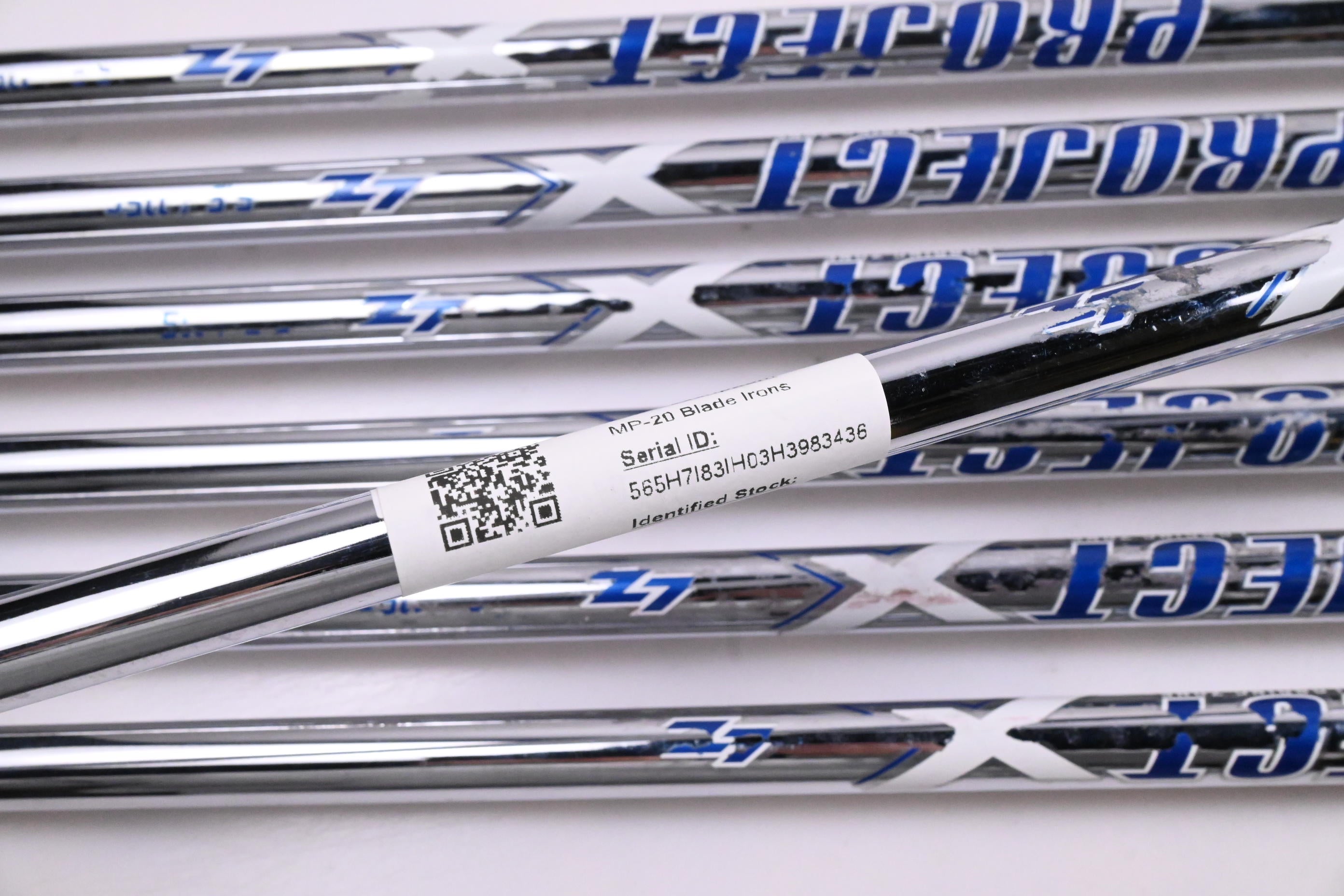 Mizuno MP-20 Blade Irons / 4-PW / Regular Flex Project X LZ 115 Shafts