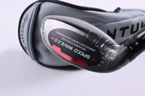 Callaway Quantum Max OS #4 Hybrid / 20 Degree / Regular Flex Denali Frost Silver