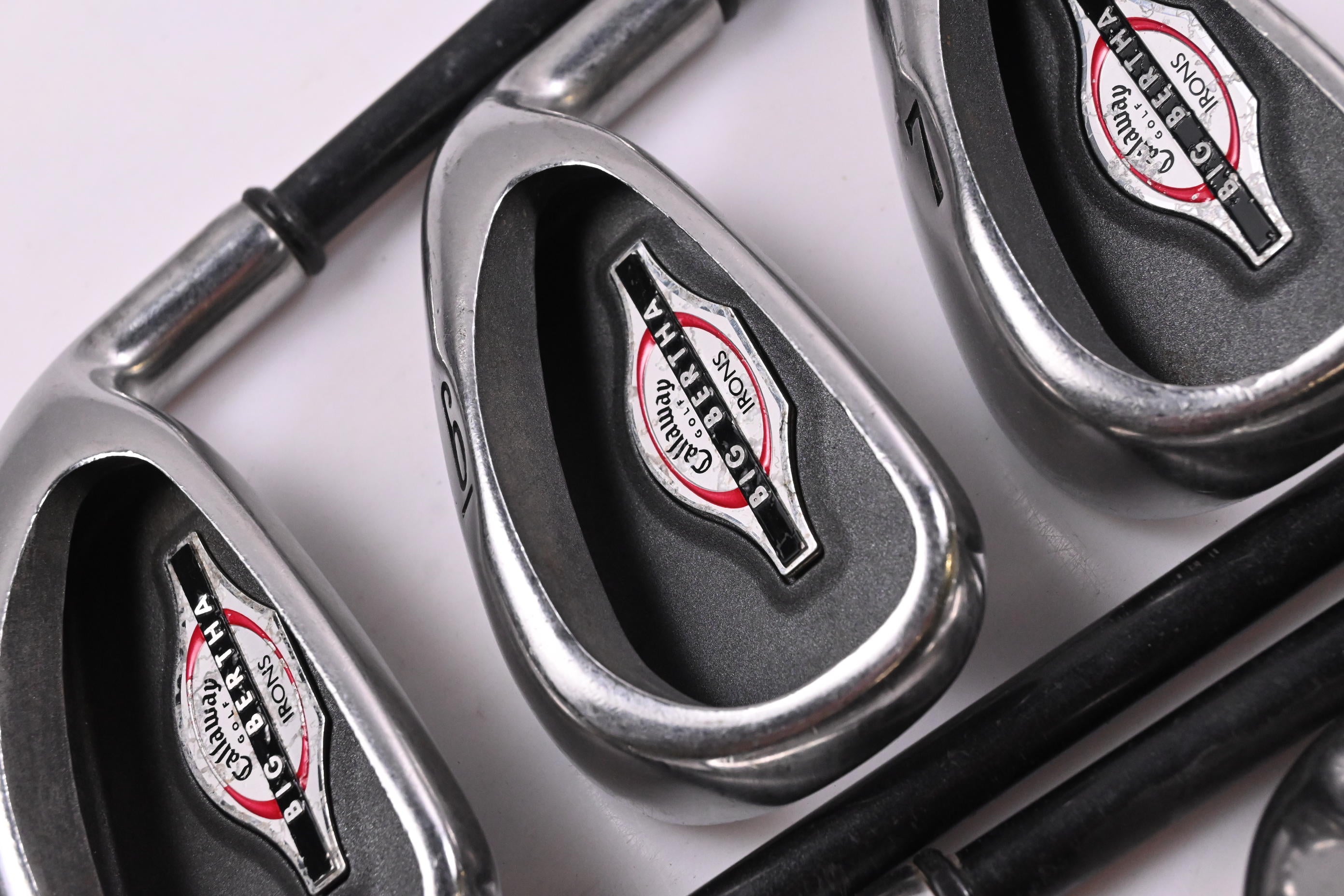Callaway Big Bertha 2002 Irons / 5-PW+GW / Regular Flex Callaway RCH 75 Shafts