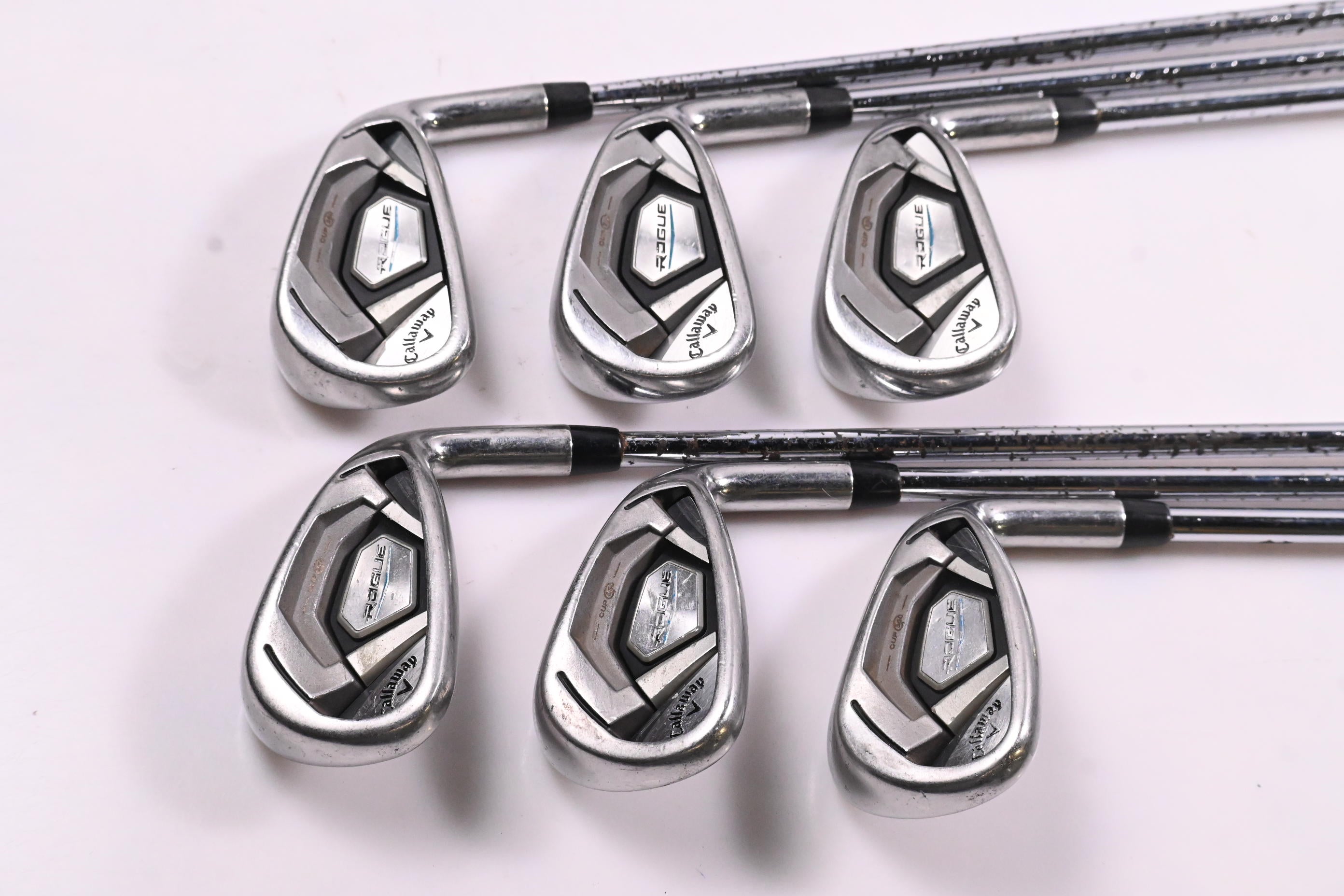 Callaway Rogue Irons / 5-PW / Stiff Flex XP ST15 95 S300 Shafts
