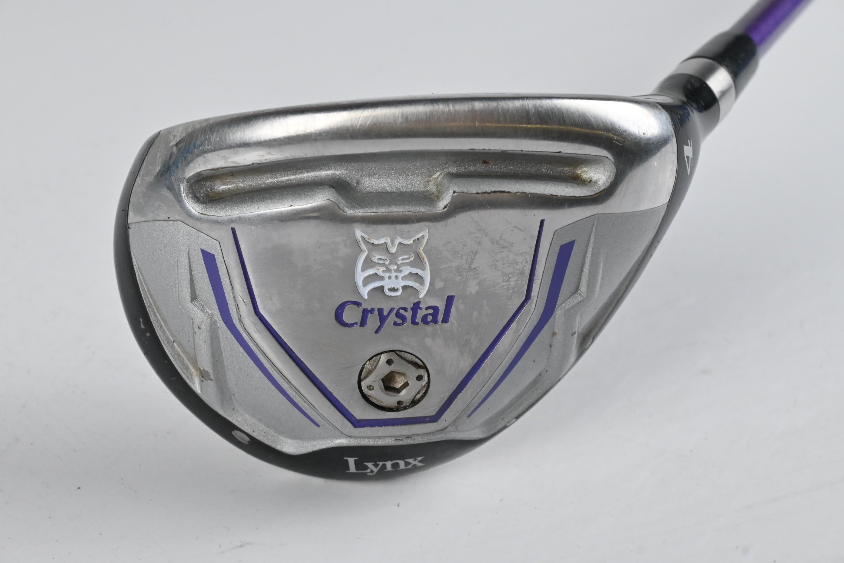 Ladies Lynx Crystal 2018 #4 Hybrid / 23 Degree / Regular Flex Lynx X 60 Shaft