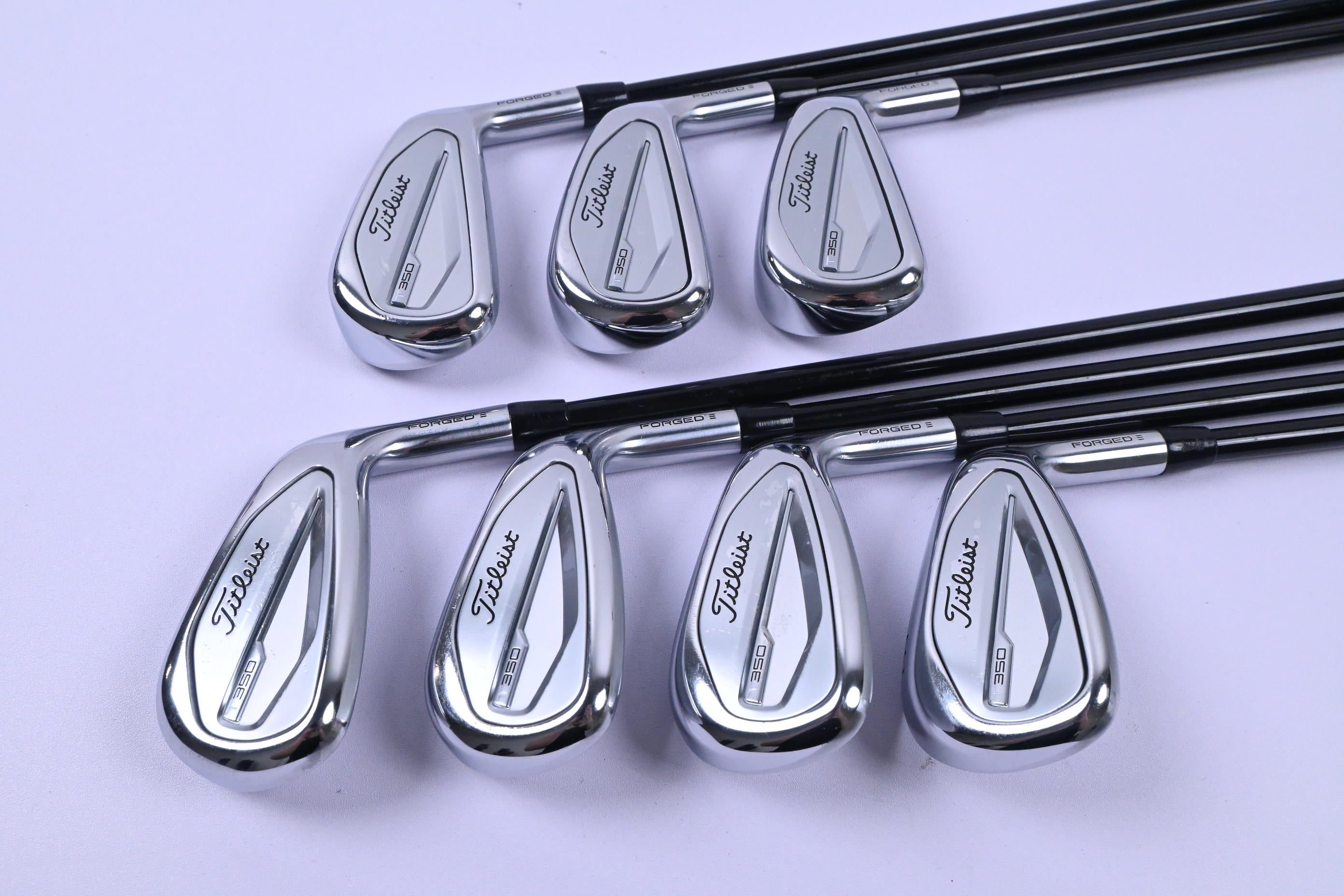 Titleist T350 Irons / 5-PW+GW / Senior Flex Tensei AV Red AM(2) Shafts