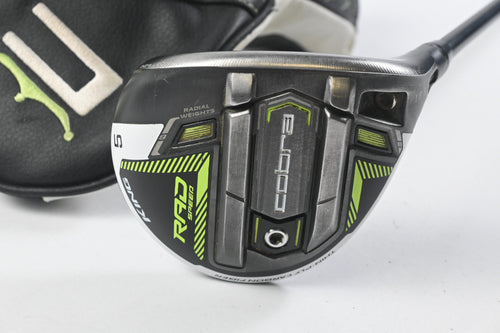 Cobra King Radspeed #5 Wood / 18.5 Degree / Regular Flex Fujikura Motore X F3 6