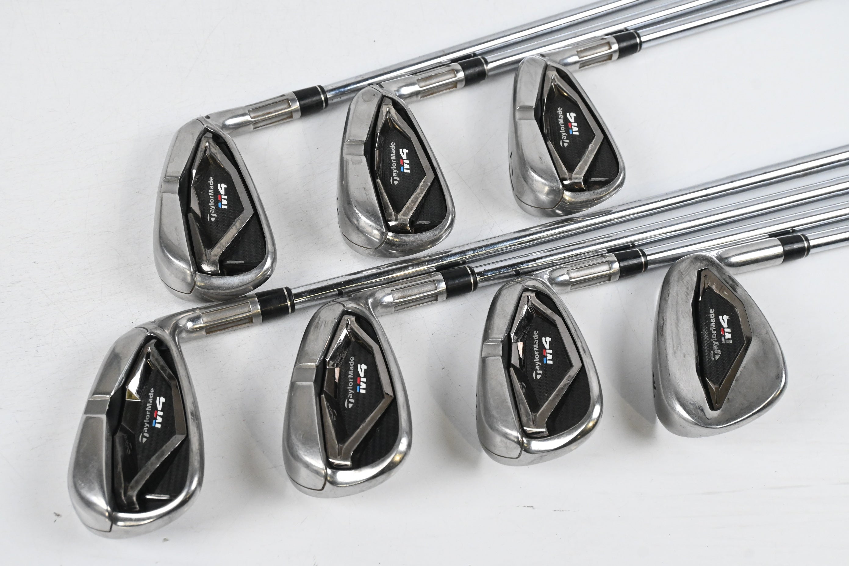 Taylormade M4 Irons / 5-PW+GW / Regular Flex KBS MAX 85 Shafts