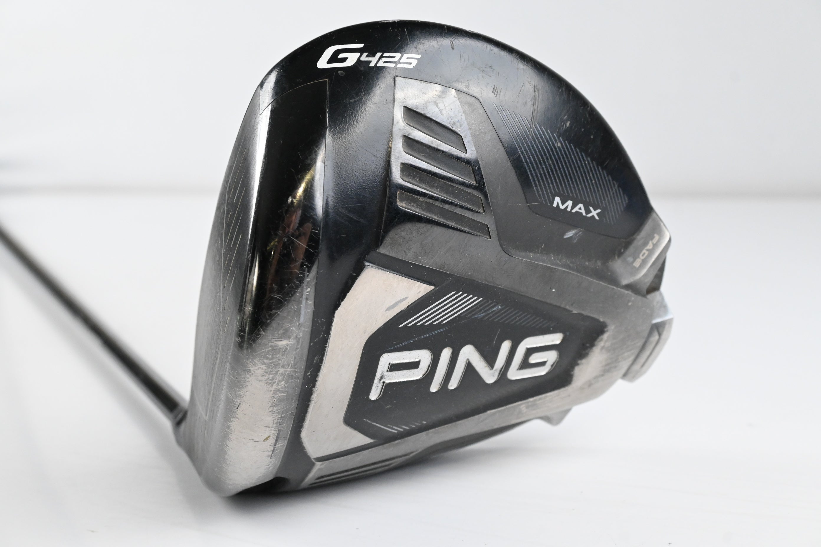 Left Hand Ping G425 Max Driver / 10.5 Degree / Stiff Flex Hzrdus Smoke Red RDX 60