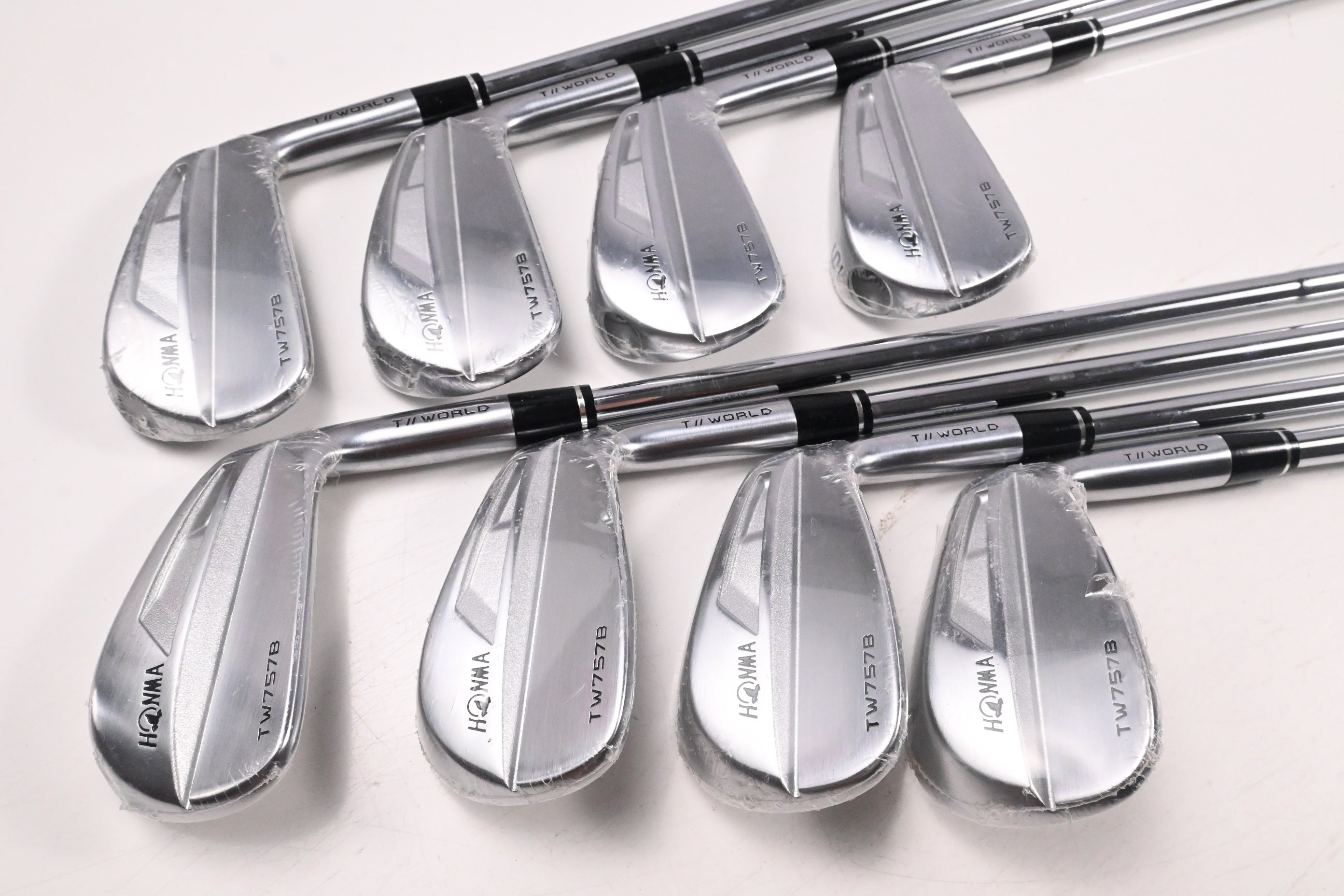 Honma TW 757 B Irons / 3-PW / Stiff Flex Dynamic Gold S200 Shafts