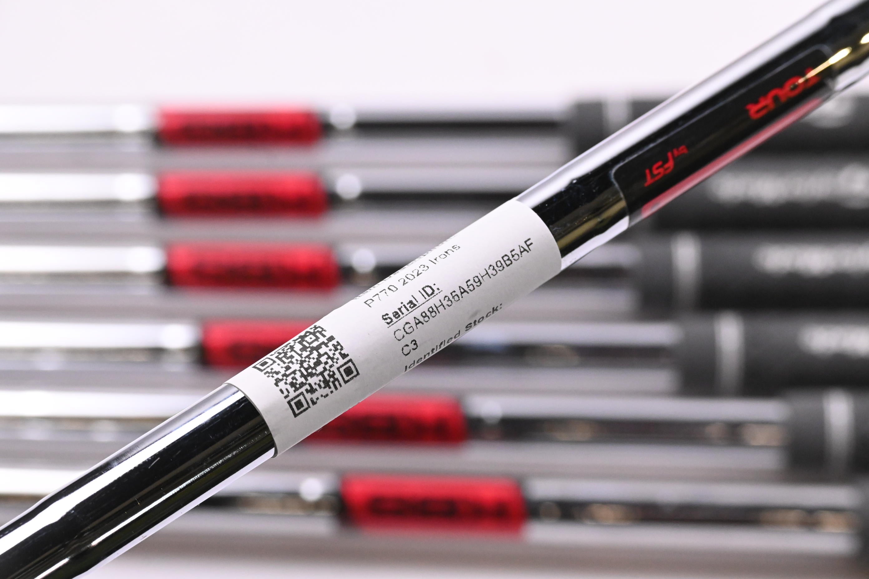 Taylormade P770 2023 Irons / 4-PW / Stiff Flex KBS Tour Shafts