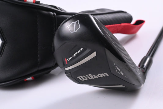 Wilson DYNAPWR 2025 #4 Hybrid / 22 Degree / Stiff Flex HZRDUS Smoke Red RDX 80