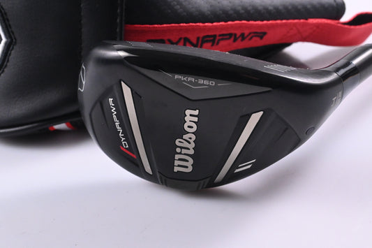 Wilson DYNAPWR 2025 #4 Hybrid / 22 Degree / Stiff Flex HZRDUS Smoke Red RDX 80