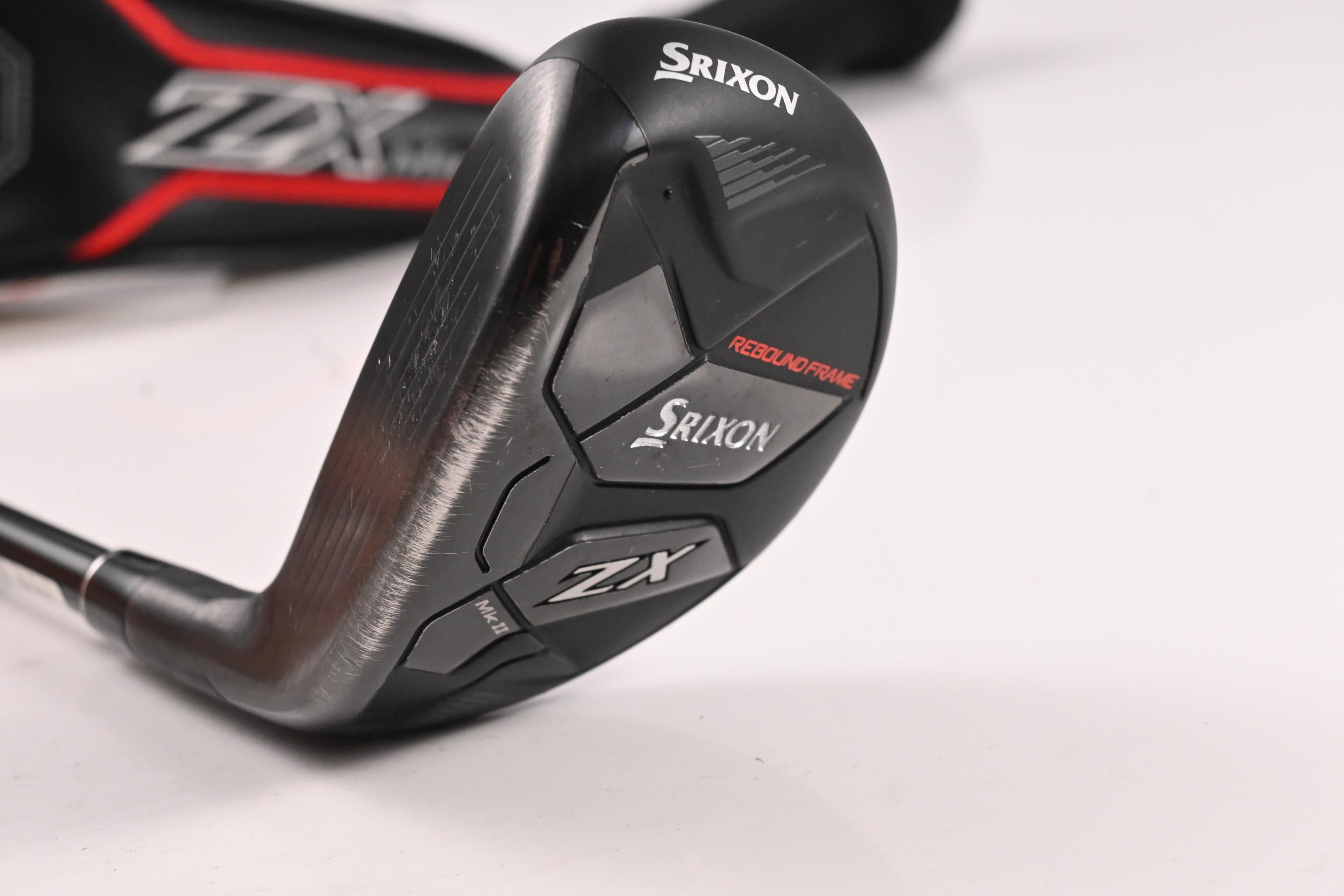 Left Hand Srixon ZX Mk II 2023 #4 Hybrid / 22 Degree / Regular Flex HZRDUS Red