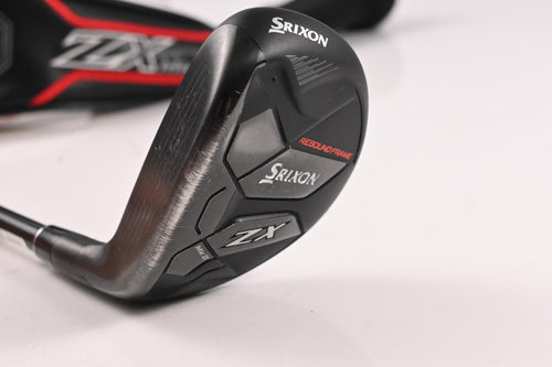 Left Hand Srixon ZX Mk II 2023 #4 Hybrid / 22 Degree / Regular Flex HZRDUS Red