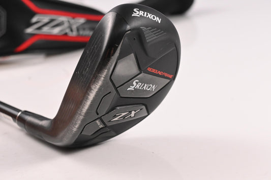 Left Hand Srixon ZX Mk II 2023 #4 Hybrid / 22 Degree / Regular Flex HZRDUS Red