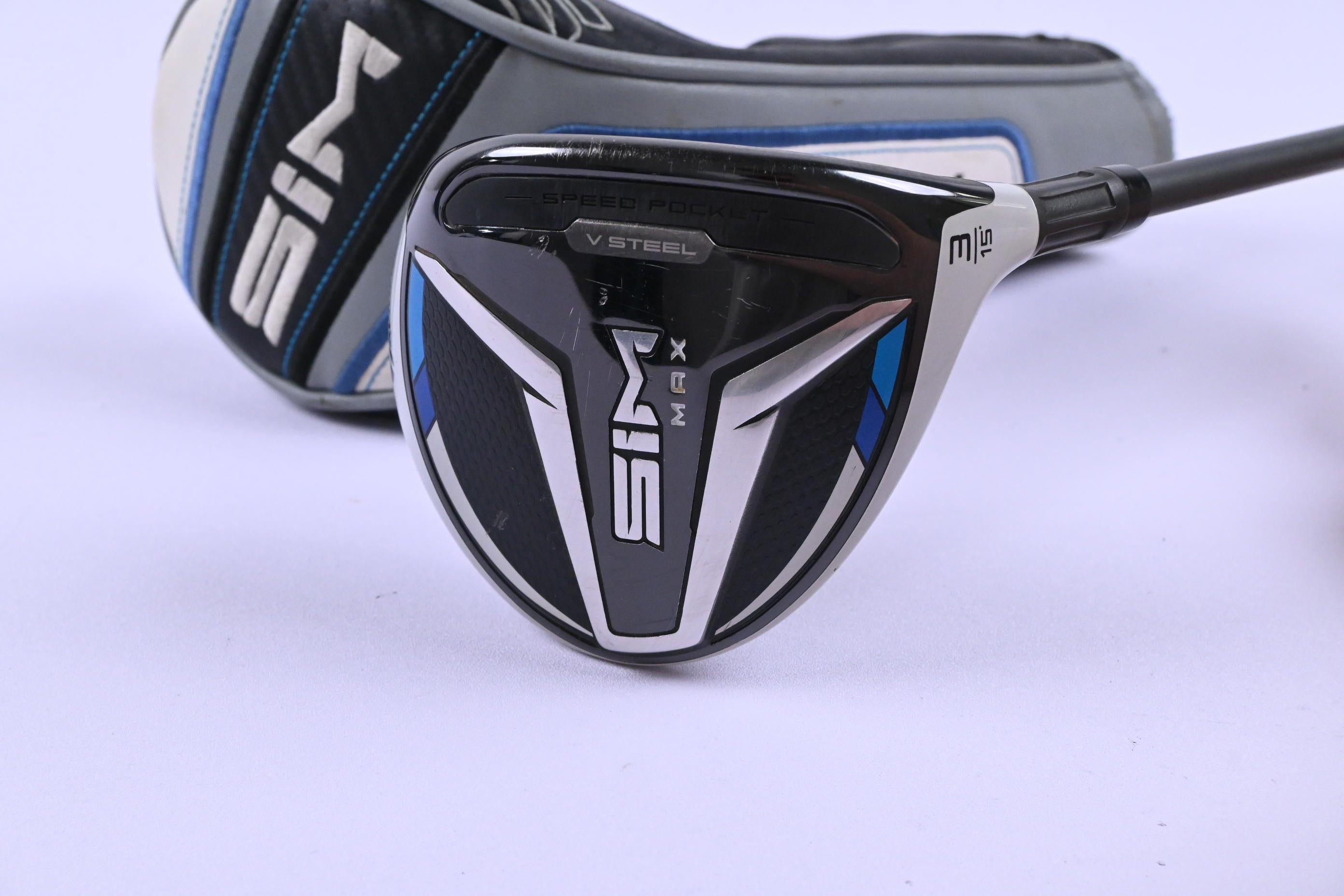 Taylormade SIM Max #3 Wood / 15 Degree / Stiff Flex Hzrdus Smoke Yellow 70