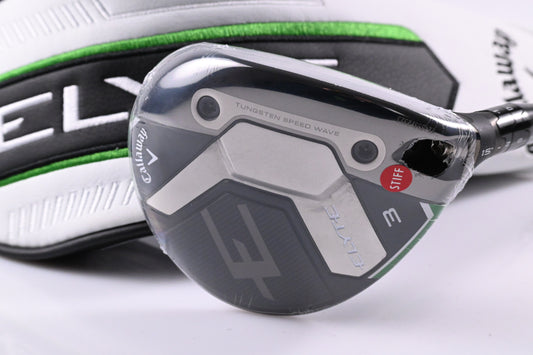 Callaway Elyte #3 Wood / 15 Degree / Stiff Flex Denali Charcoal 60 Shaft