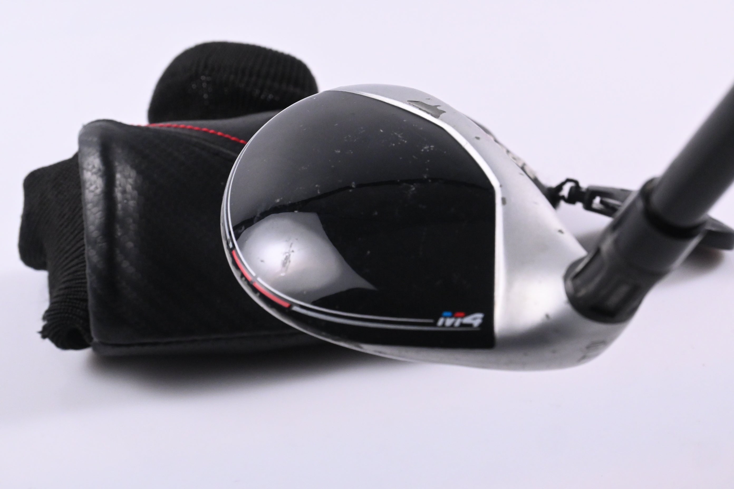 Left Hand Taylormade M4 #4 Hybrid / 22 Degree / Senior Flex Fujikura Atmos Red 5