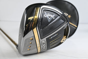 Left Hand Callaway Epic Max Star Driver / 10.5 Degree / Regular Flex Atlas 30