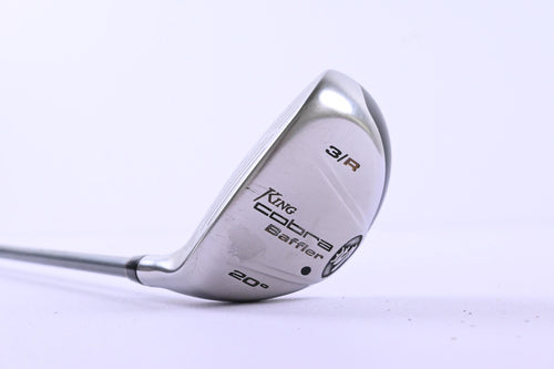 Left Hand Cobra Baffler #3 Hybrid / 20 Degree / Stiff Flex Cobra NV-HL 65 Shaft