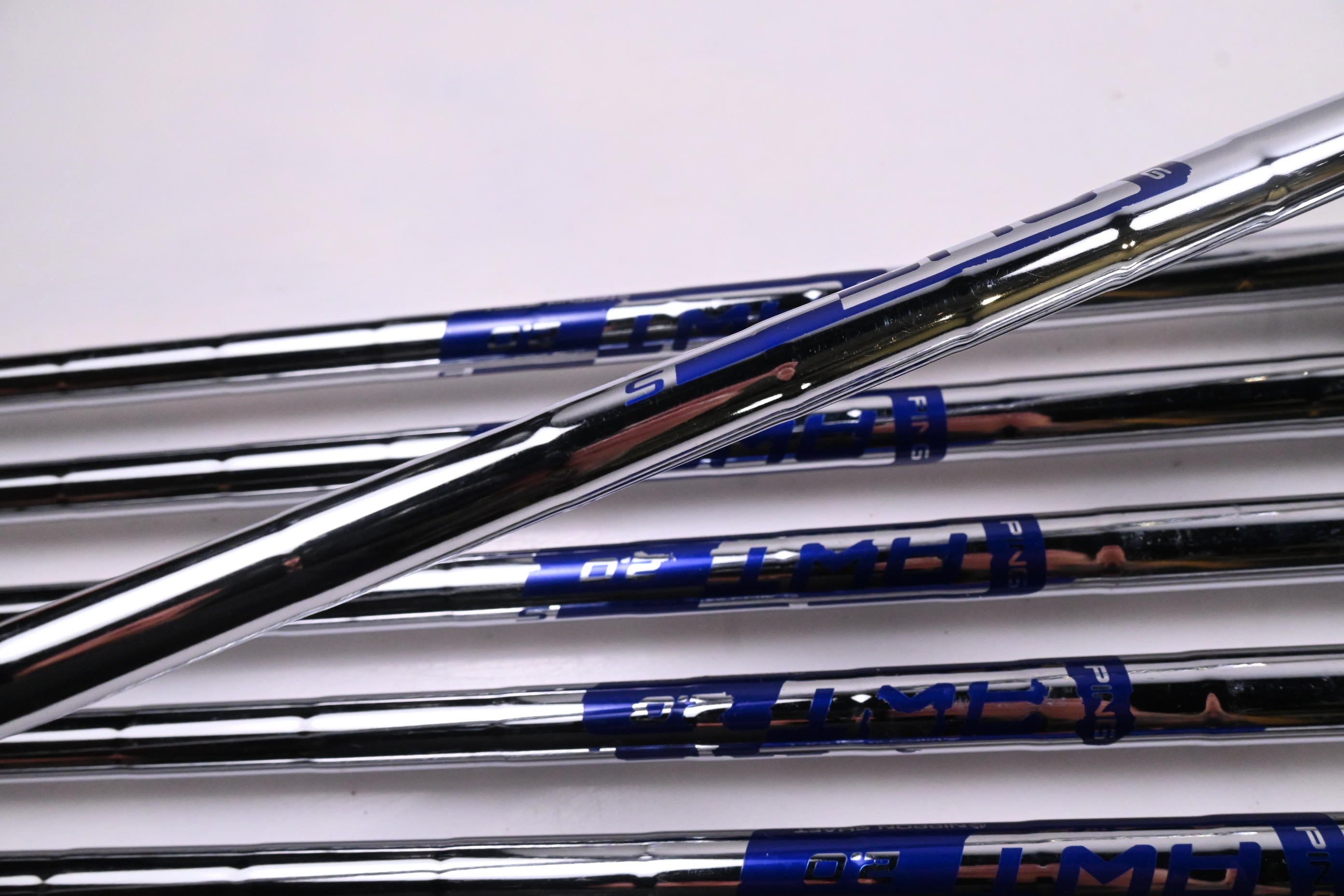 Ping G400 Irons / 5-PW / Blue Dot / Stiff Flex Ping AWT 2.0 Shafts